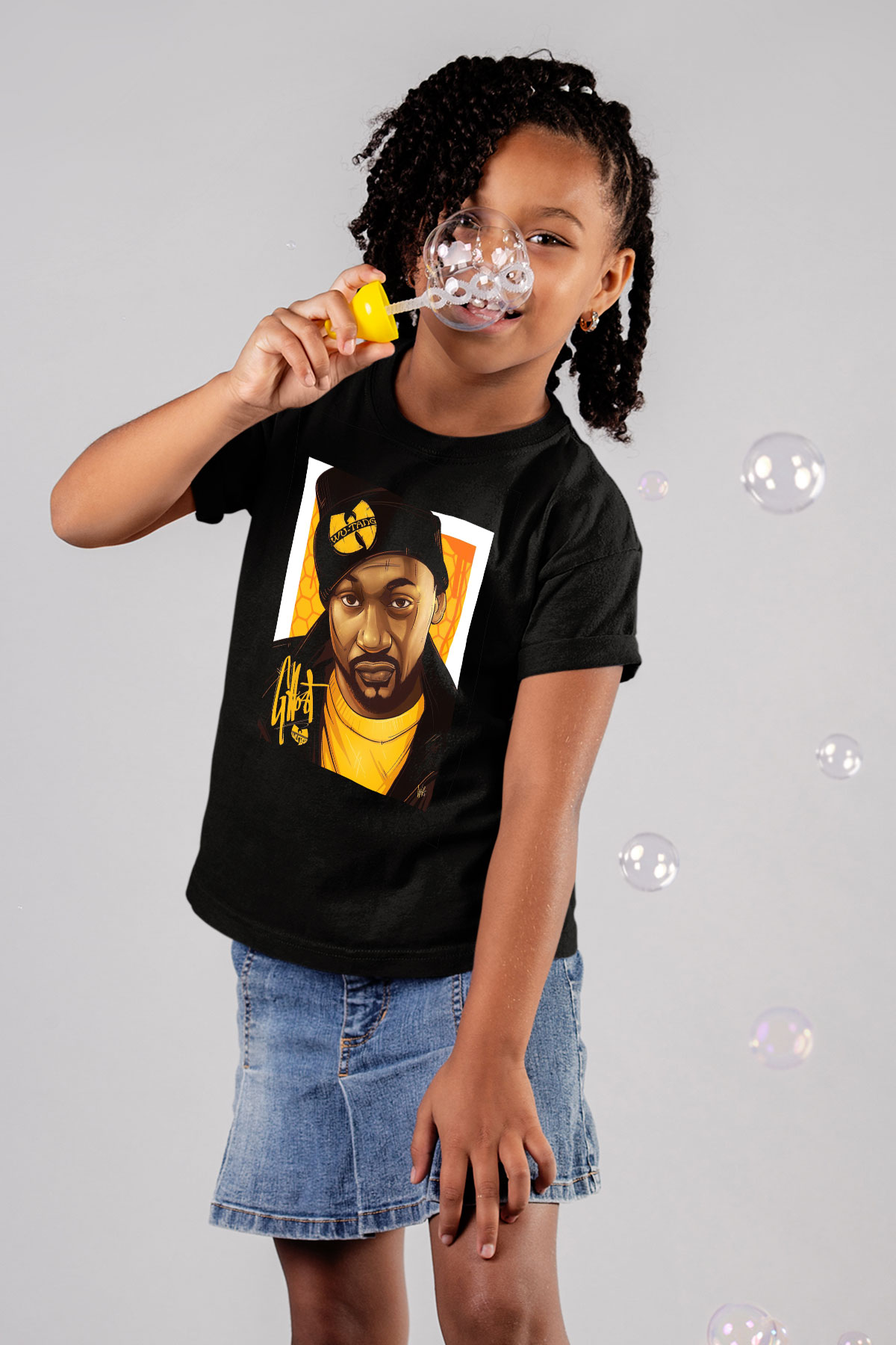 Ghostface Killah Beyaz Unisex Çocuk Tişört