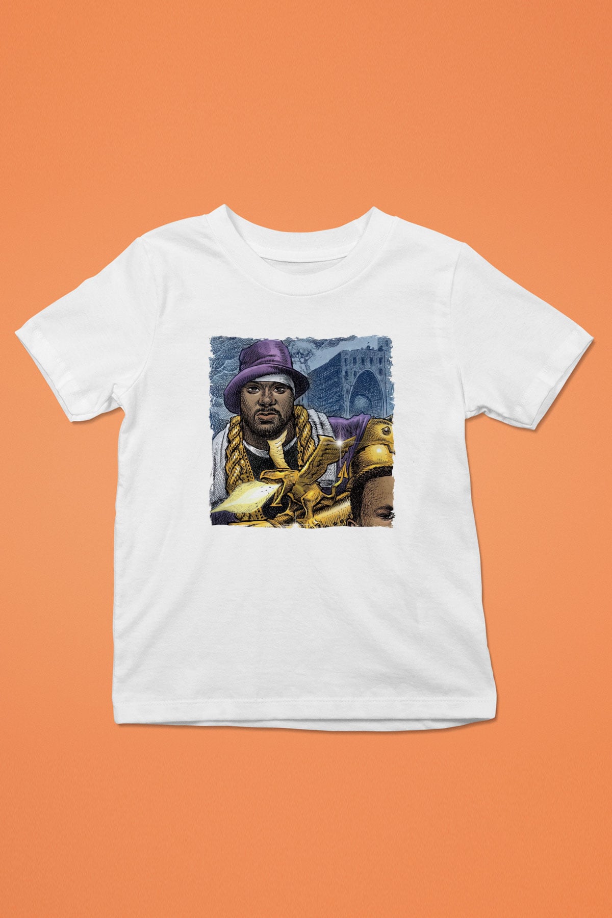 Ghostface Killah Beyaz Unisex Çocuk Tişört