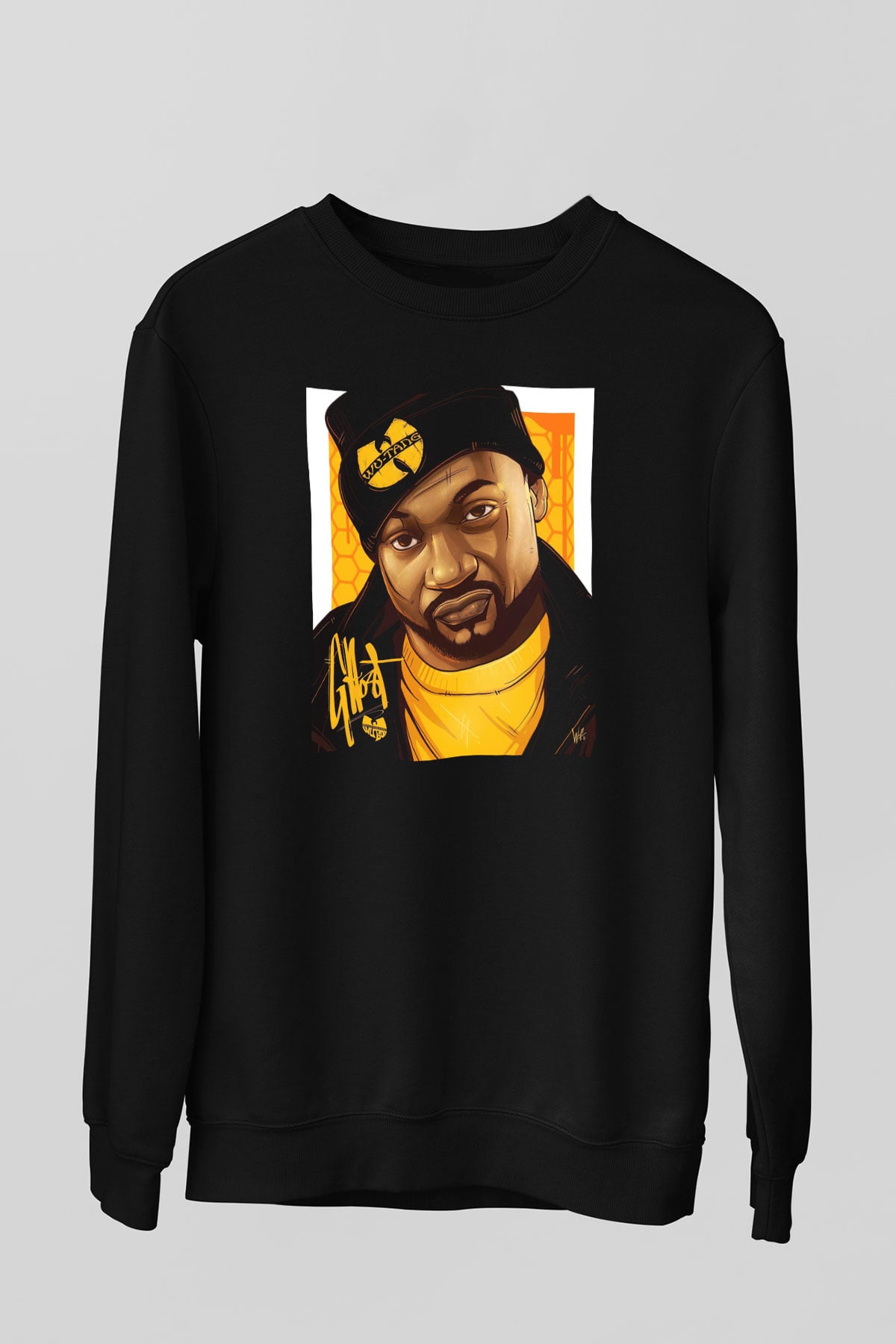 Ghostface Killah Beyaz Unisex Sweatshirt
