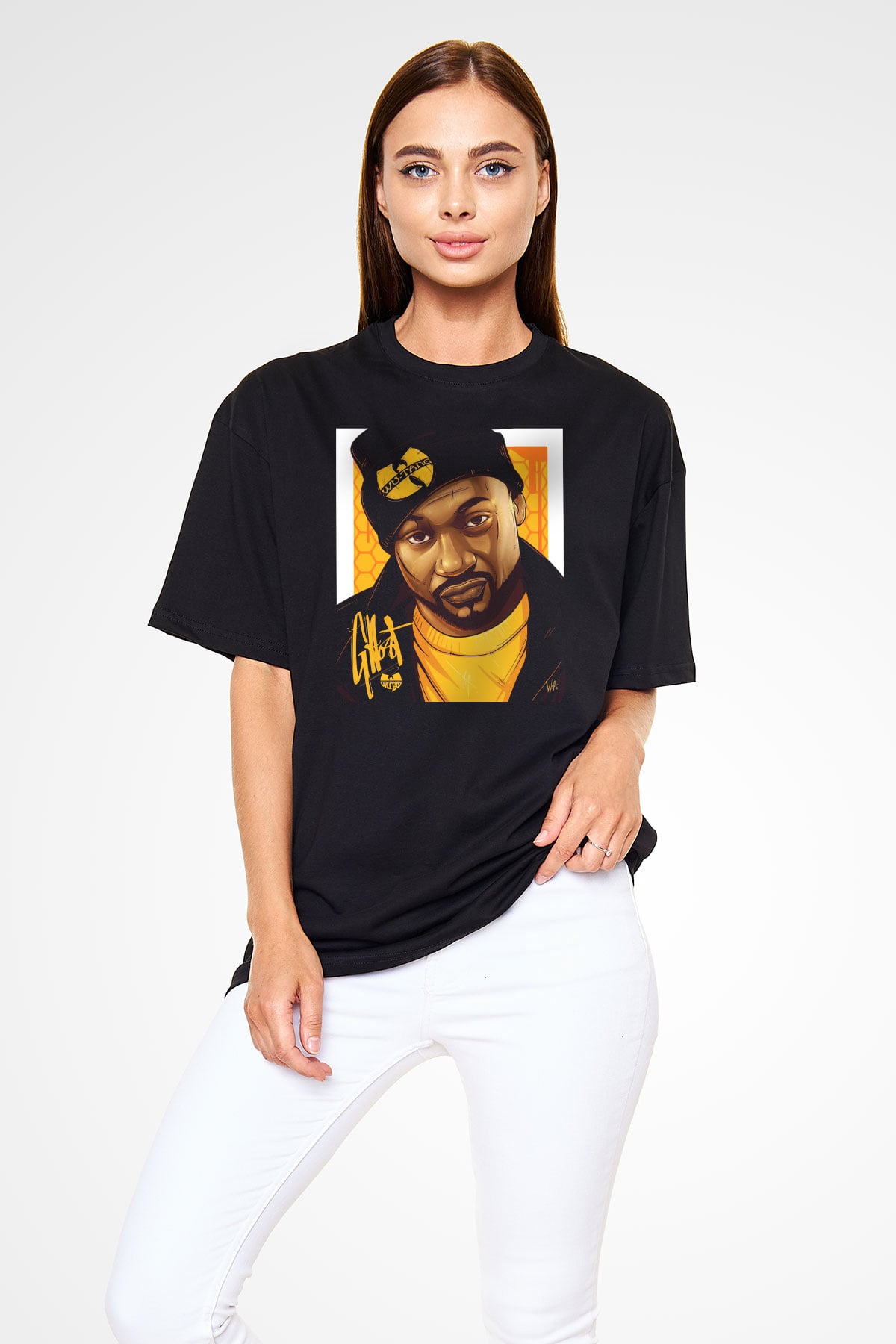 Ghostface Killah Beyaz Unisex Tişört T-Shirt - TişörtFabrikası