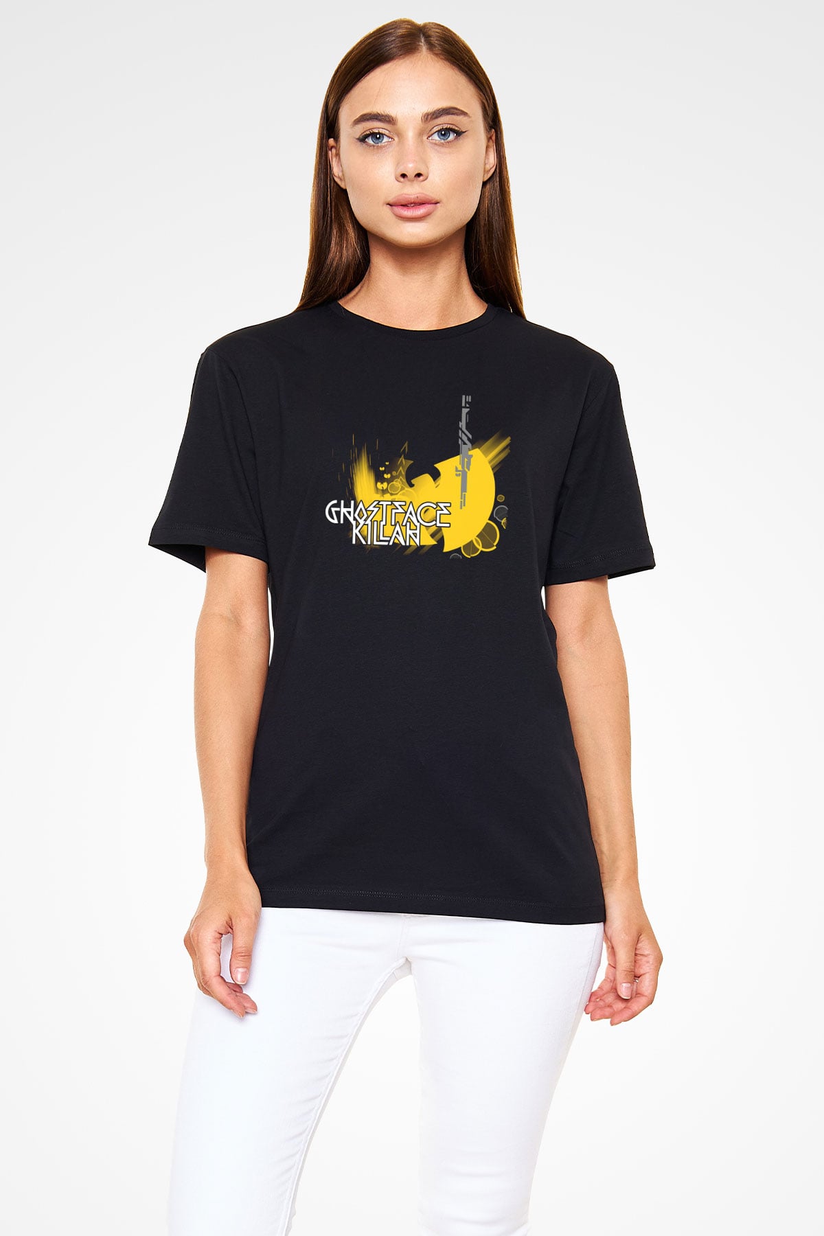 Ghostface Killah Siyah Unisex Tişört T-Shirt - TişörtFabrikası