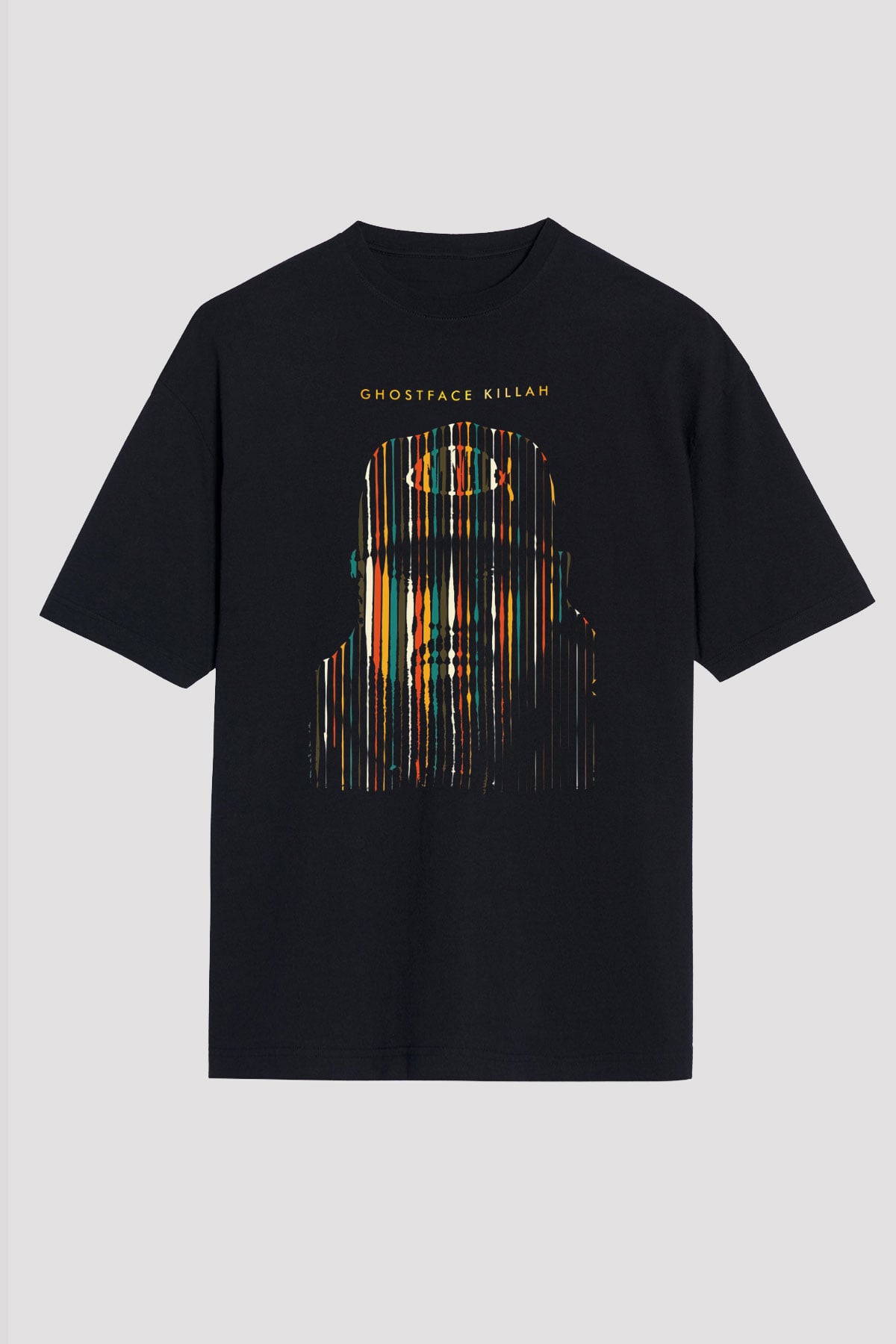 Ghostface Killah Siyah Unisex Tişört T-Shirt - TişörtFabrikası