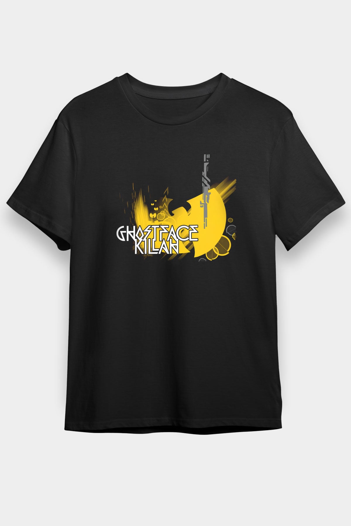 Ghostface Killah Siyah Unisex Tişört T-Shirt - TişörtFabrikası