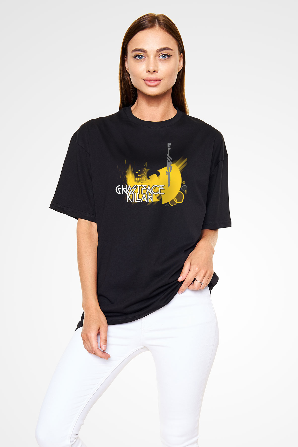 Ghostface Killah Siyah Unisex Tişört T-Shirt - TişörtFabrikası