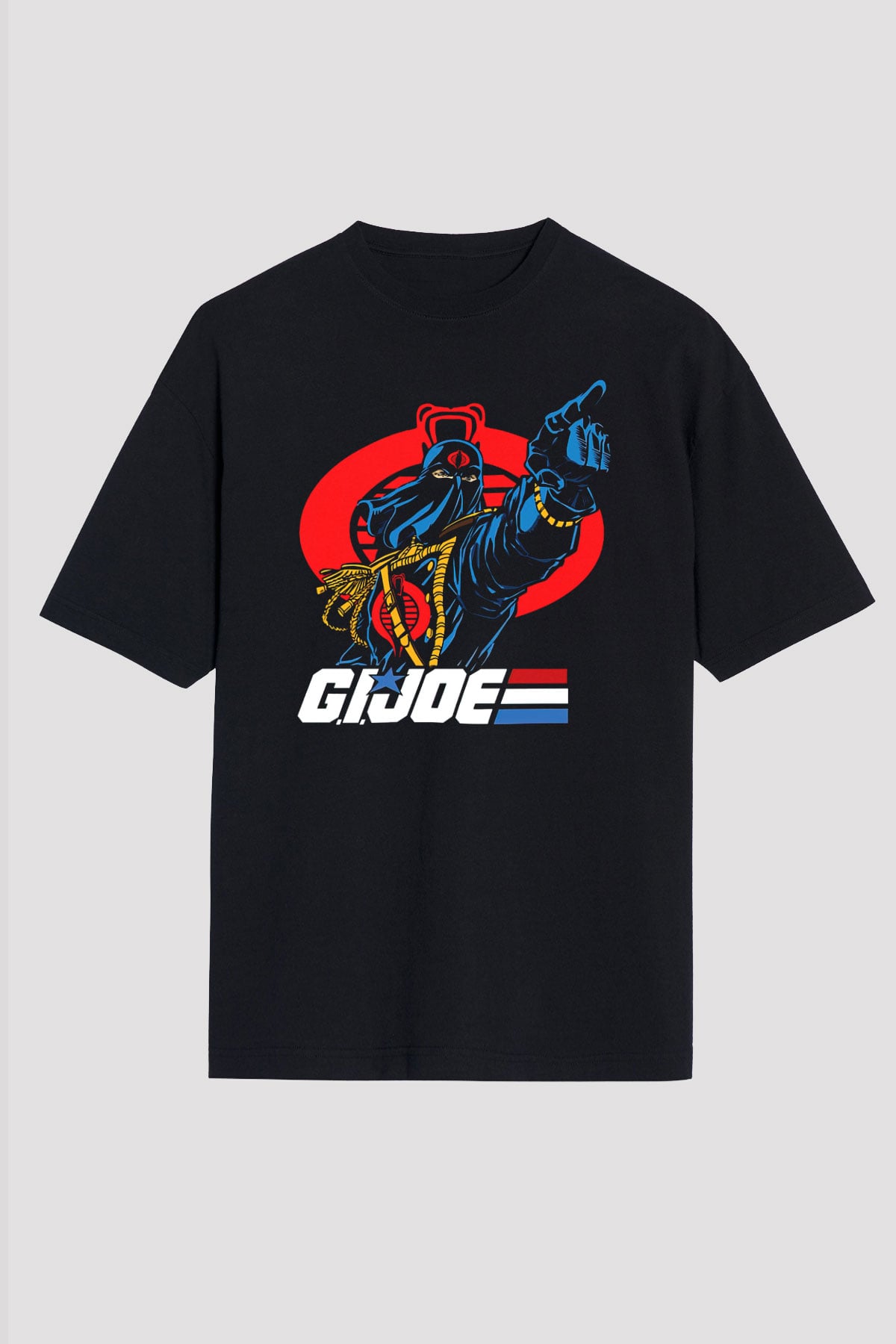 GI JOE Siyah Unisex Tişört