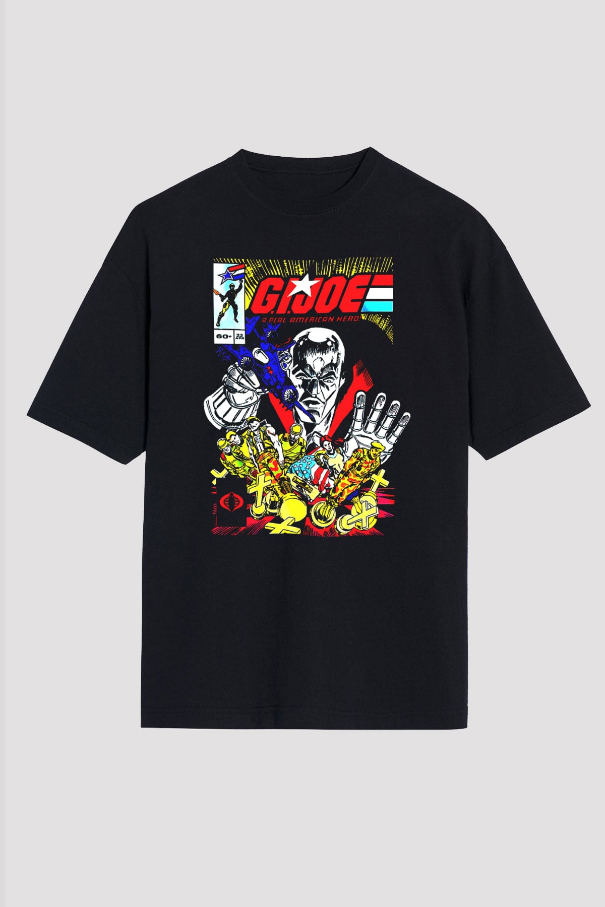 GI JOE Siyah Unisex Tişört
