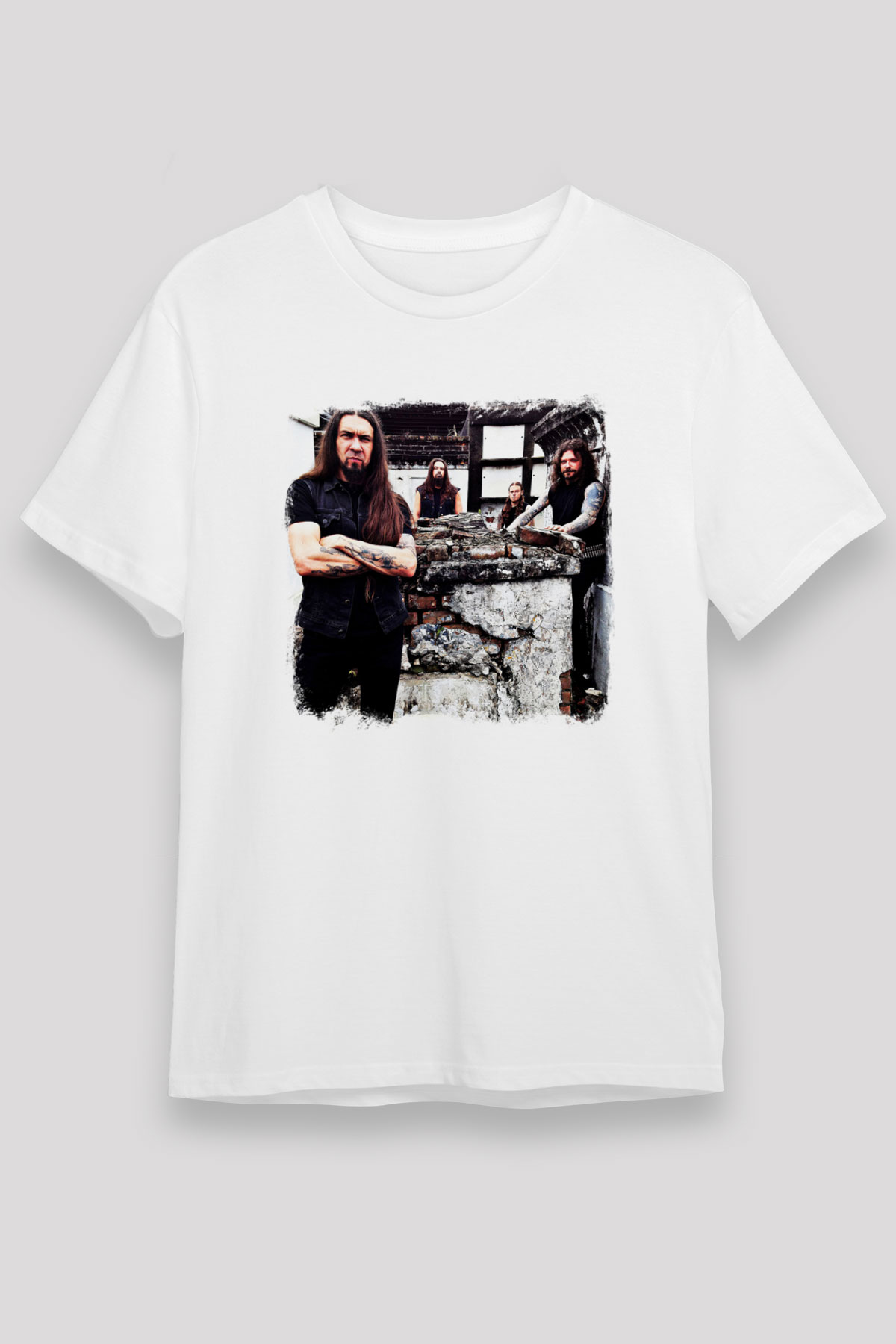Goatwhore Baskılı Unisex Beyaz Tişört