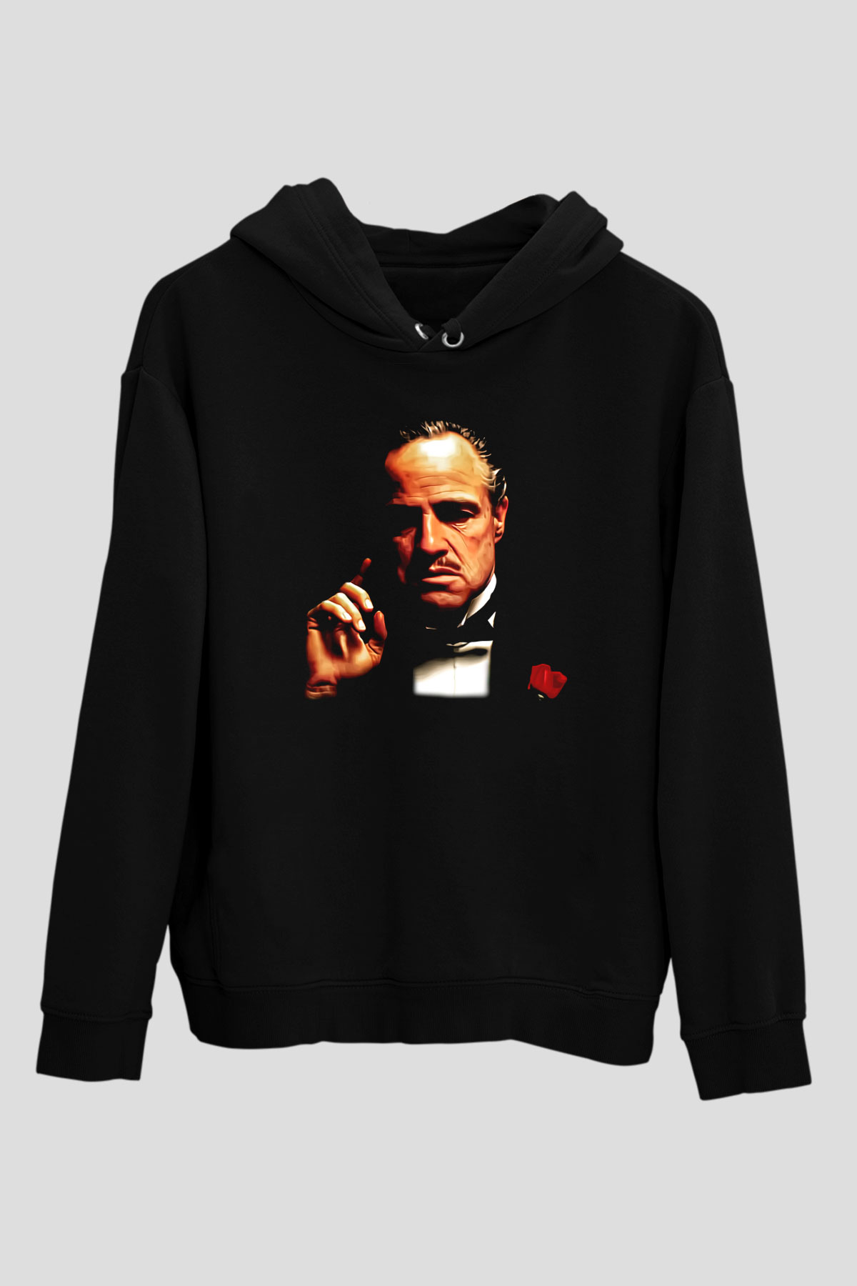 Godfather Siyah Unisex Hoodie