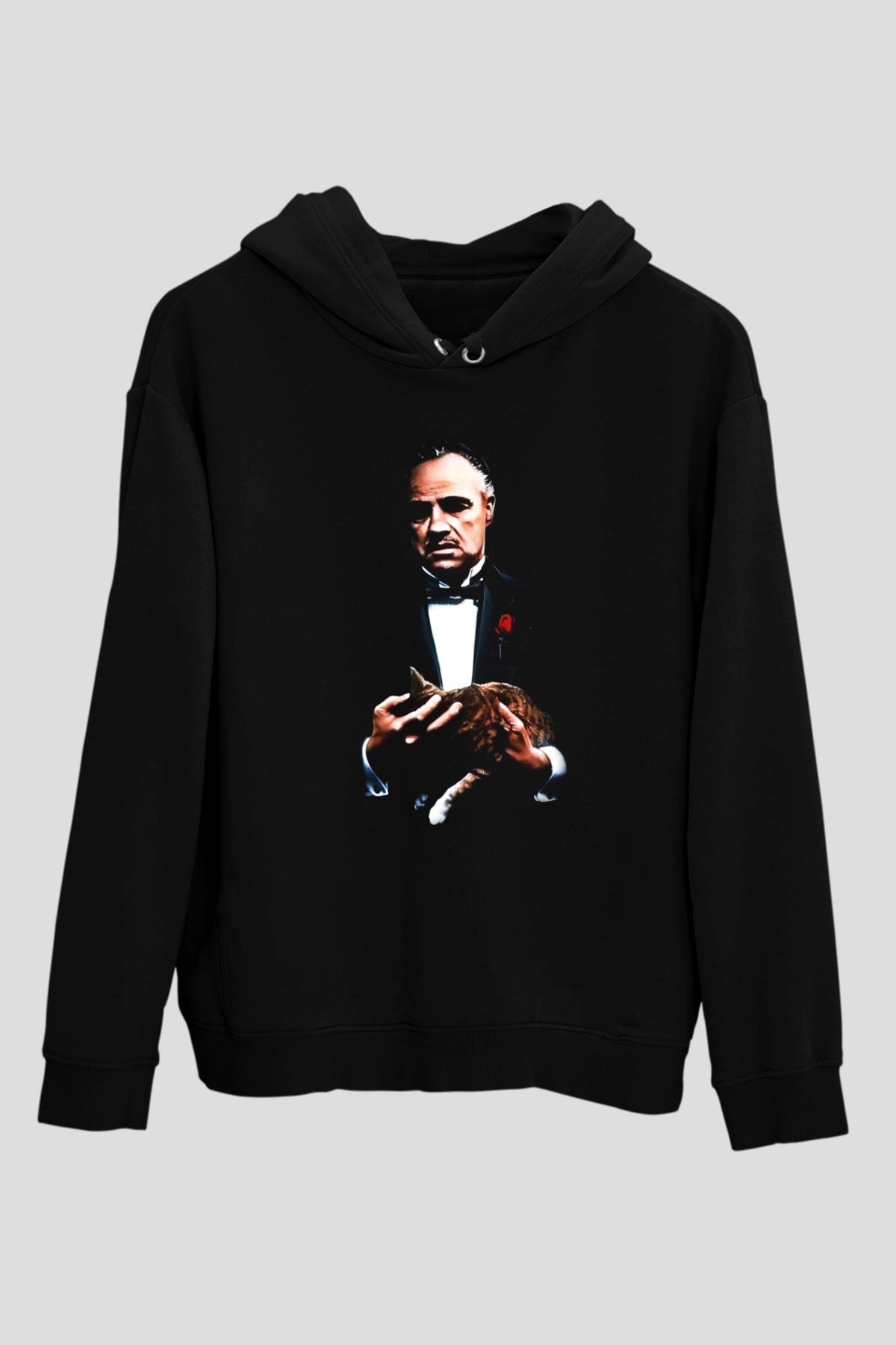 Godfather Siyah Unisex Hoodie