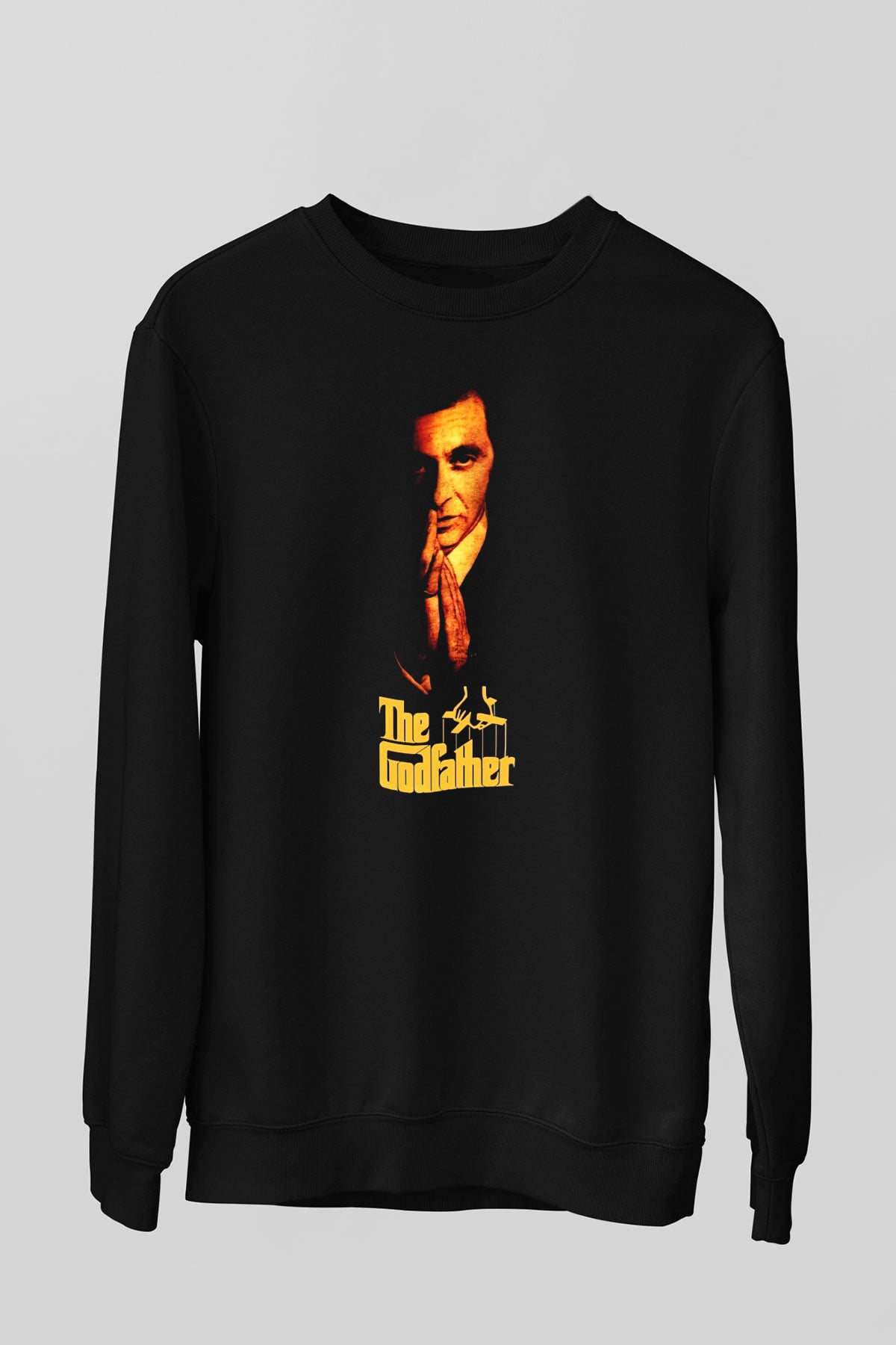 Godfather Siyah Unisex Sweatshirt