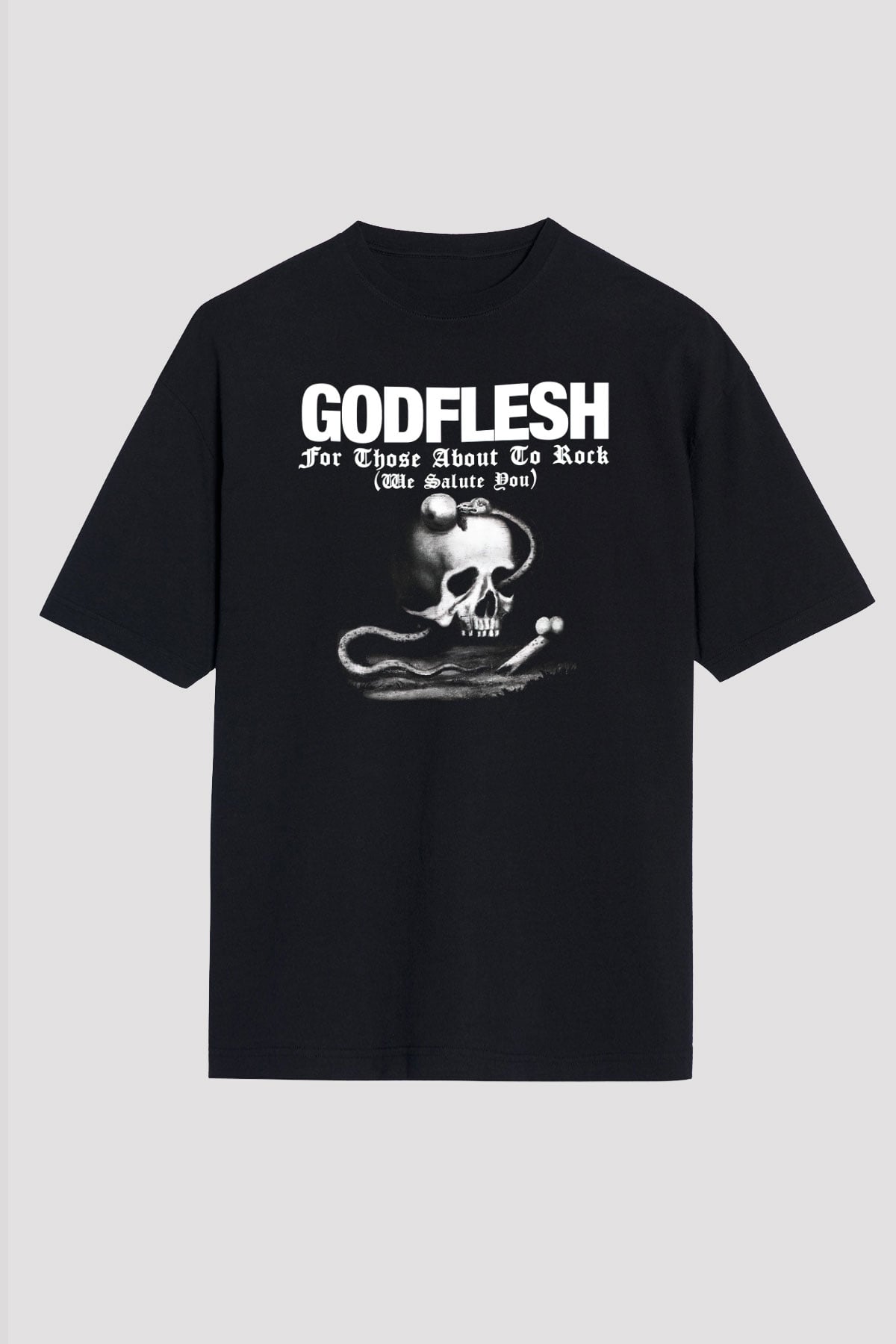 Godflesh Siyah Unisex Tişört T-Shirt - TişörtFabrikası