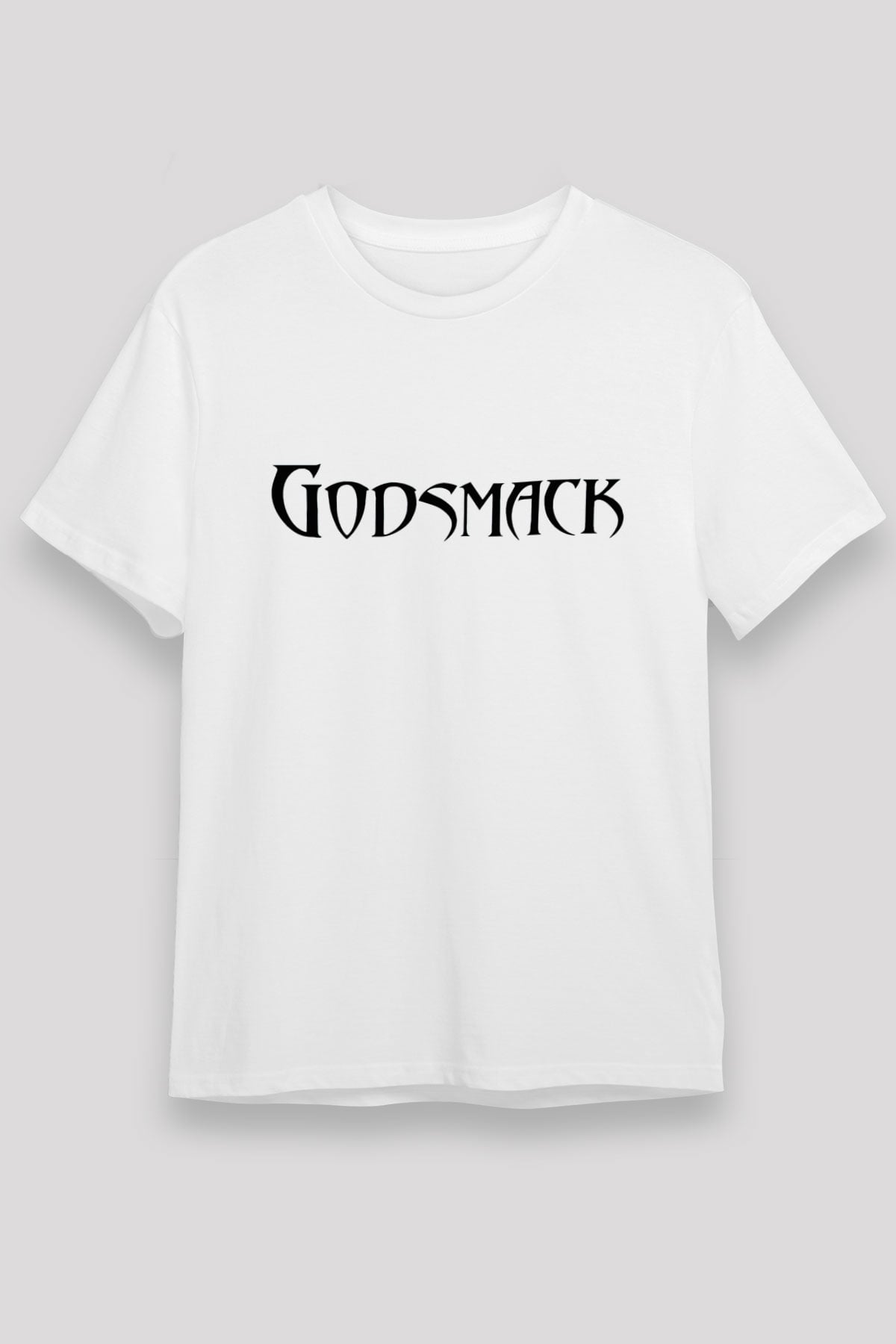 Godsmack Beyaz Unisex Tişört T-Shirt - TişörtFabrikası