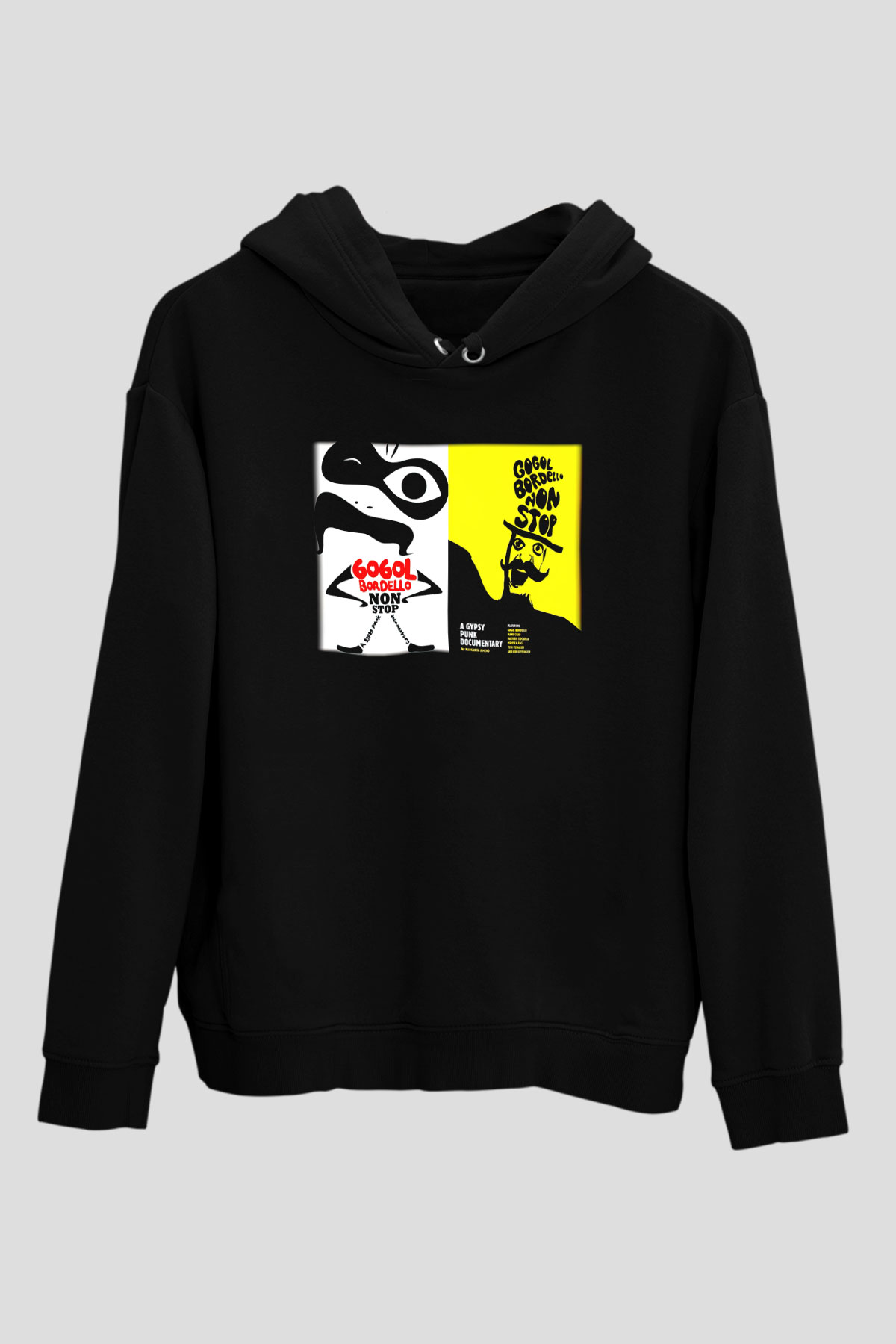Gogol Bordello Siyah Unisex Hoodie