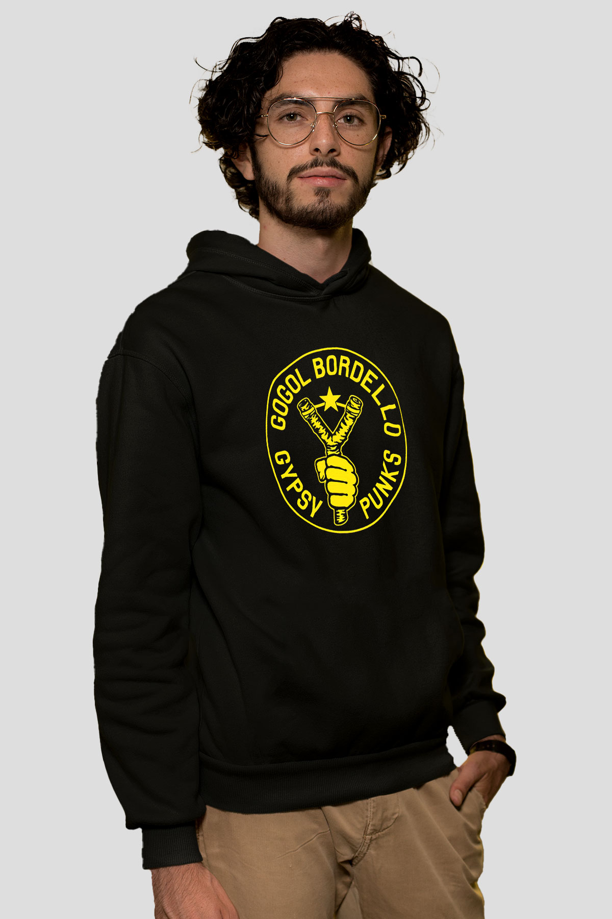 Gogol Bordello Siyah Unisex Hoodie