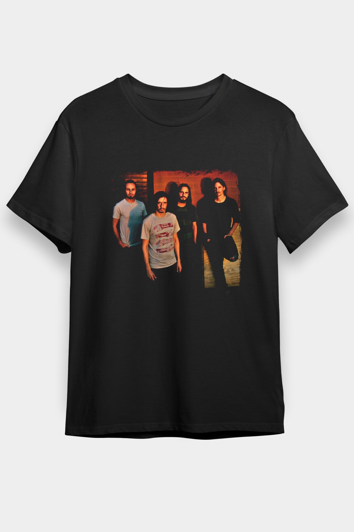 Gojira Baskılı Unisex Siyah Tişört