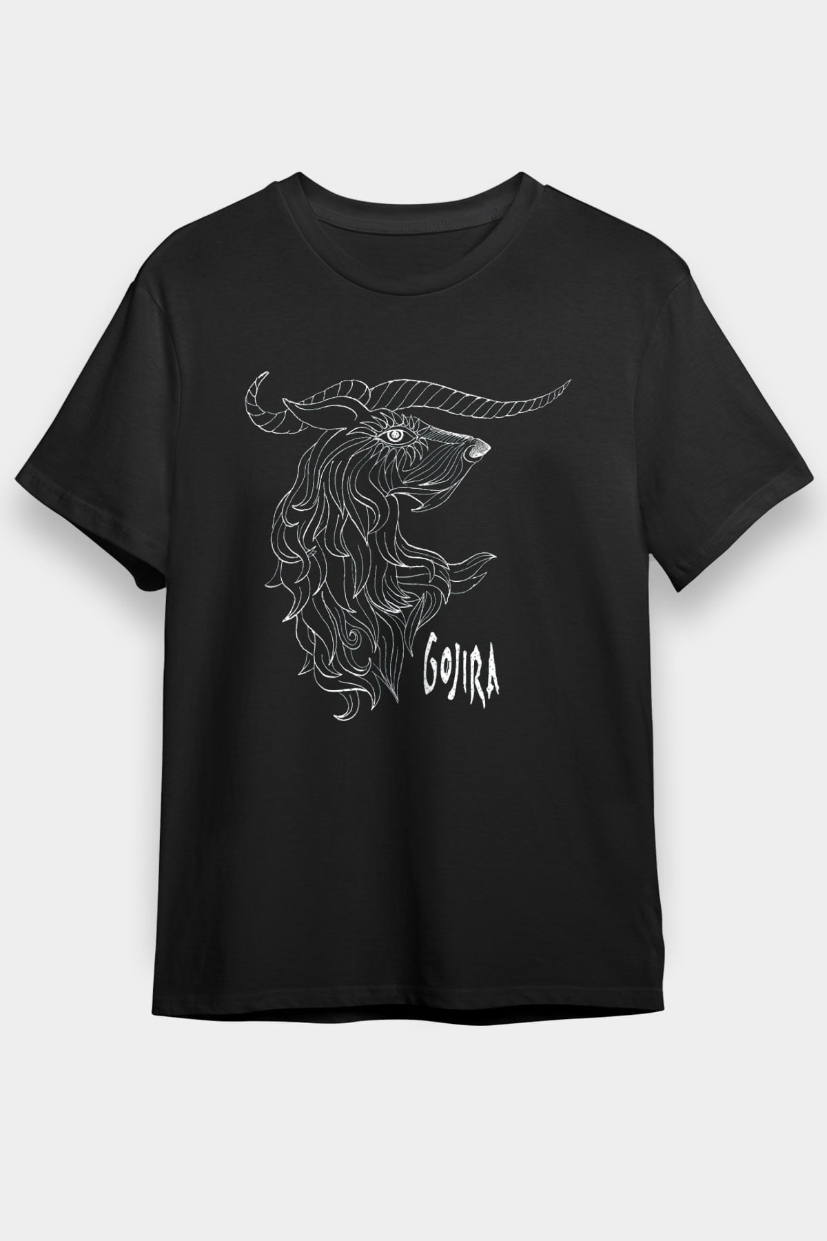 Gojira Siyah Unisex Tişört T-Shirt - TişörtFabrikası