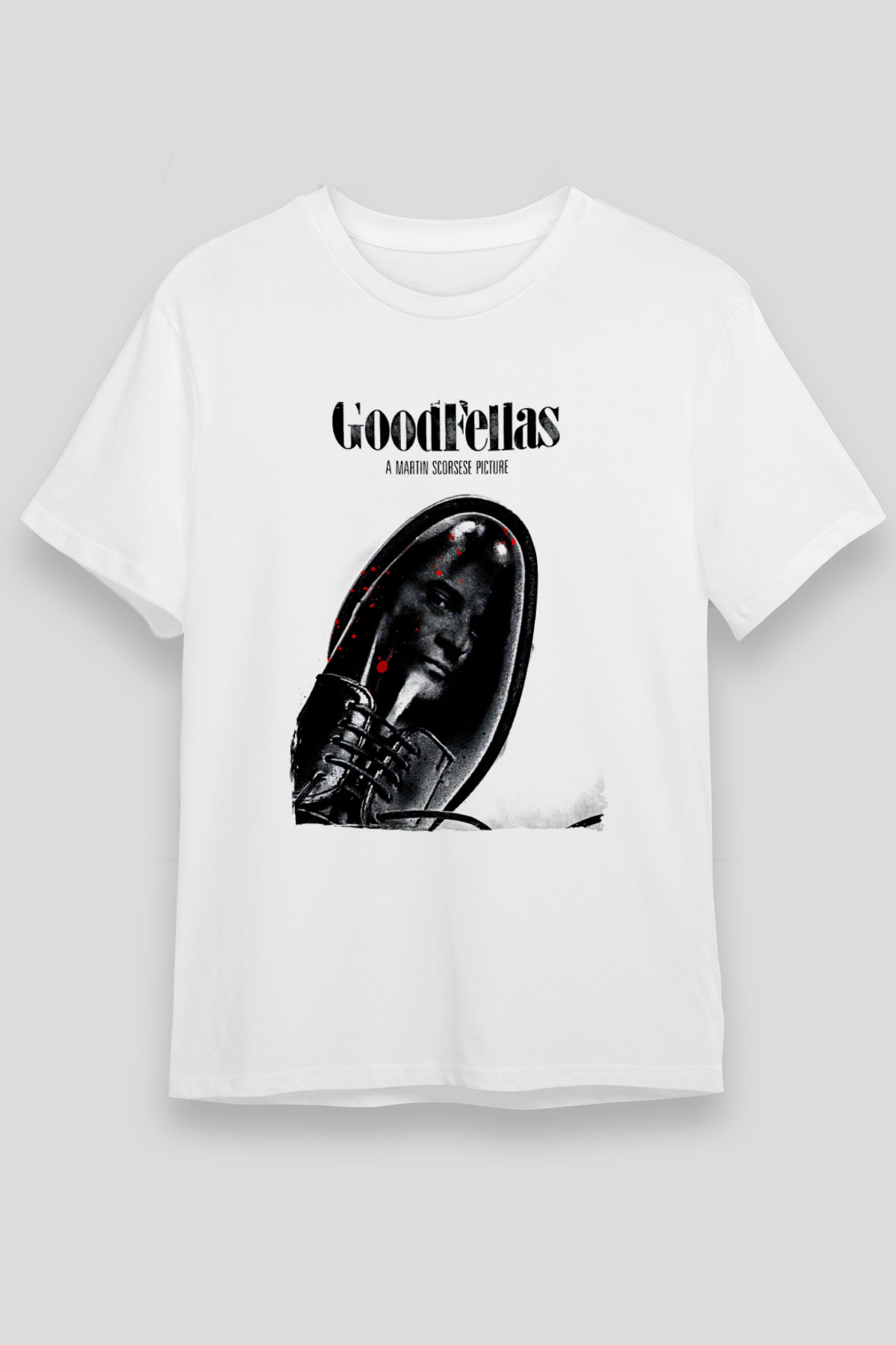 Goodfellas Unisex Baskılı Beyaz Tişört - Tshirt