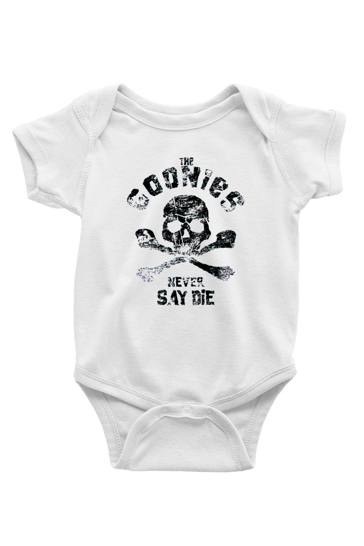 Goonies Beyaz Bebek Body - Zıbın