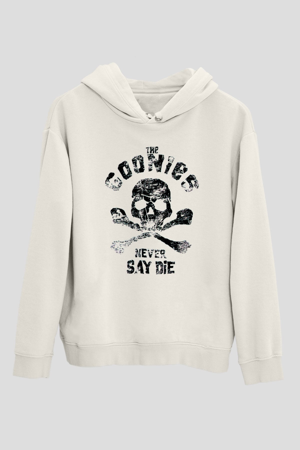 Goonies Beyaz Unisex Hoodie
