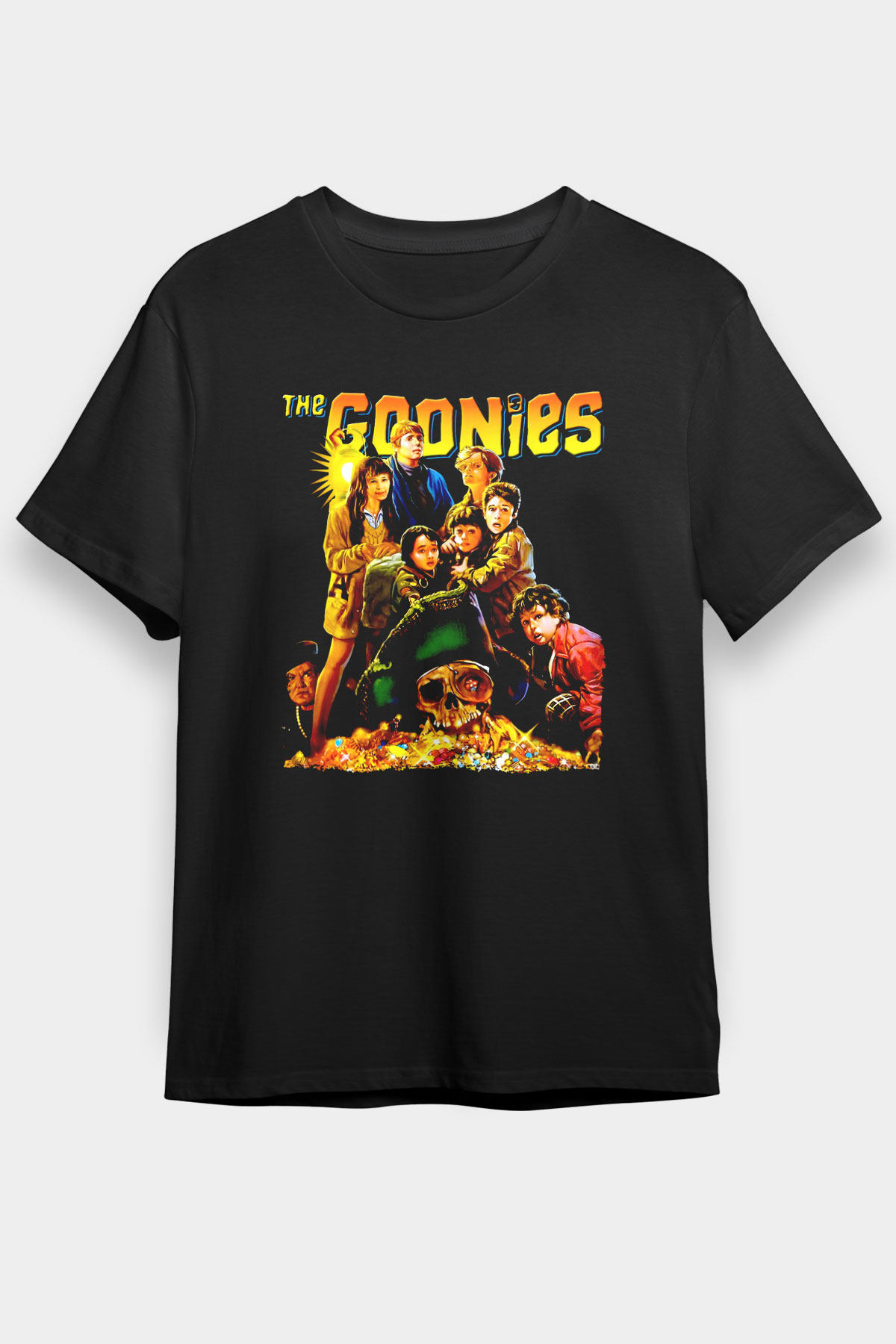Goonies Siyah Unisex Tişört