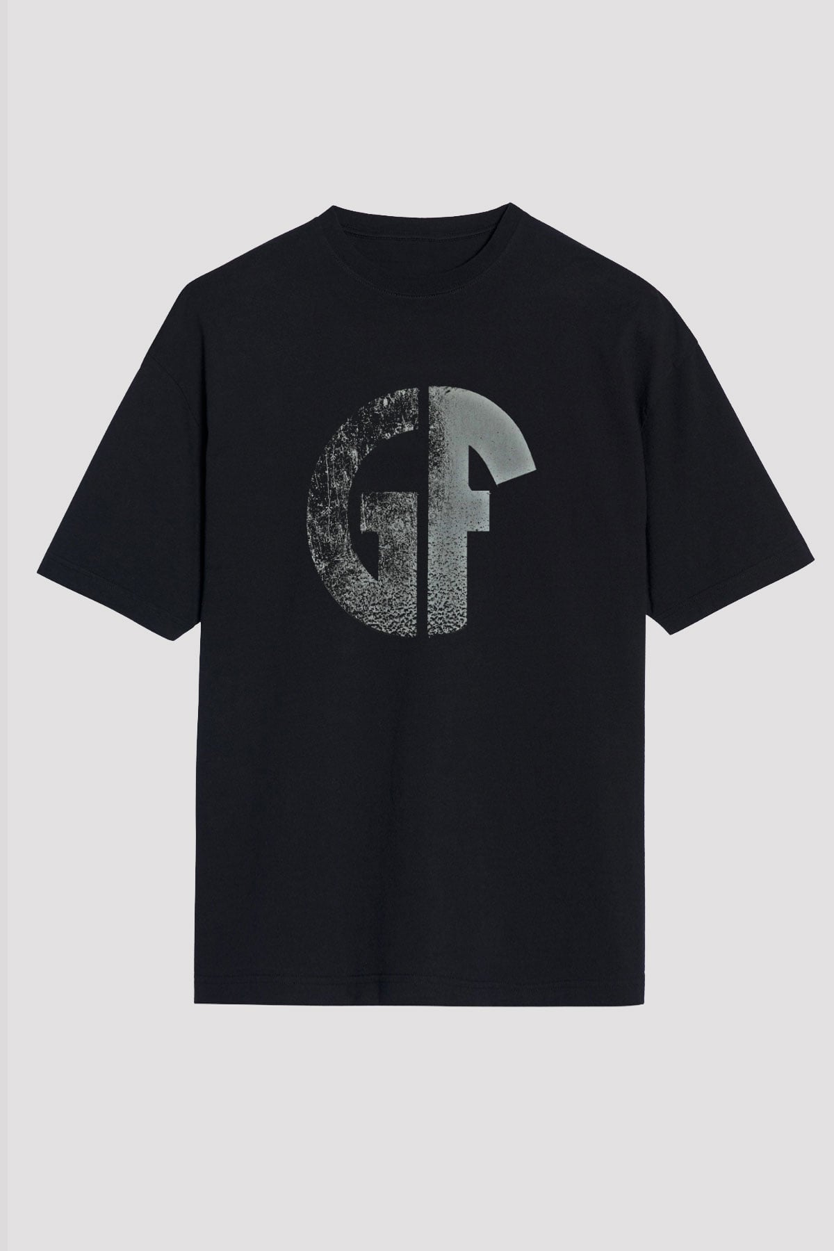 Gorefest Baskılı Unisex Siyah Oversize Tişört
