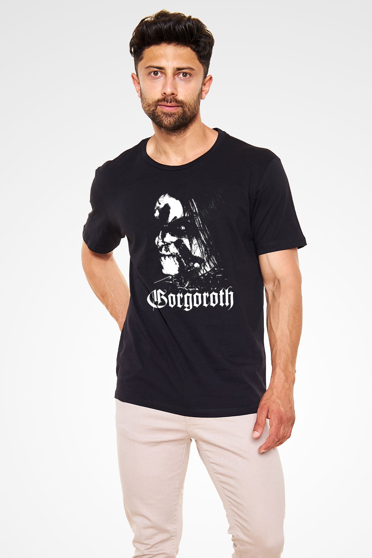 Gorgoroth Siyah Unisex Tişört T-Shirt - TişörtFabrikası