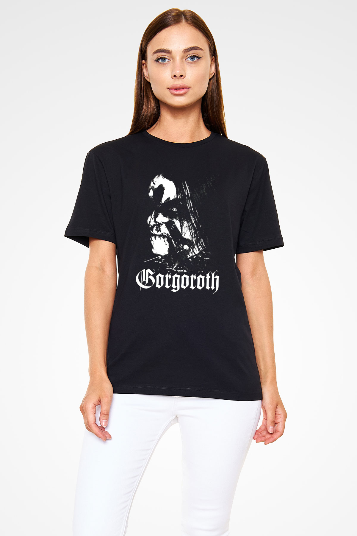 Gorgoroth Siyah Unisex Tişört T-Shirt - TişörtFabrikası
