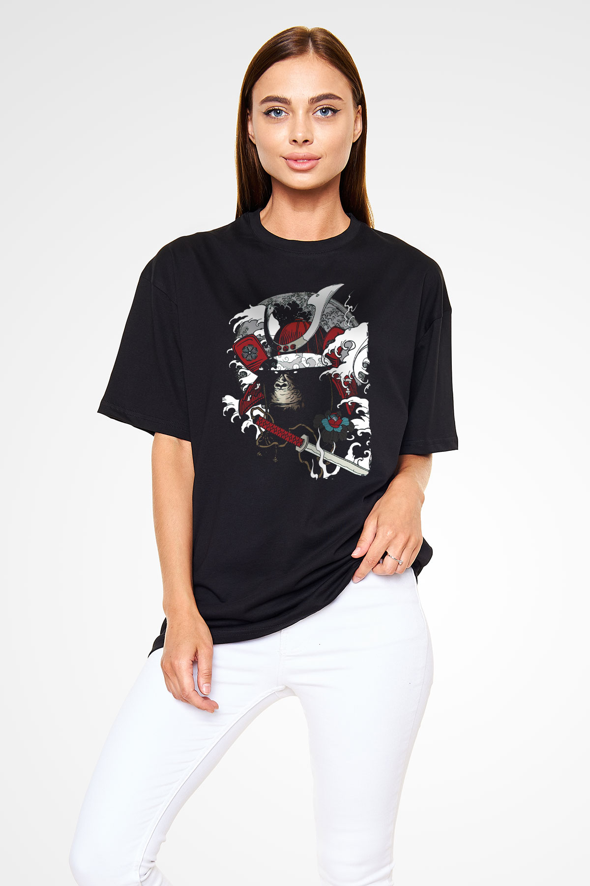 Goril Siyah Unisex Tişört T-Shirt - TişörtFabrikası