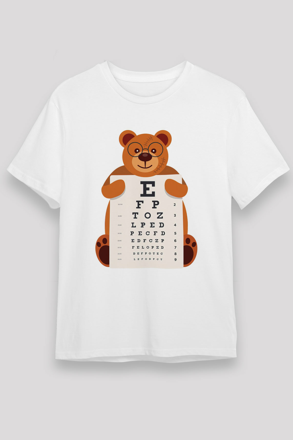 Göz doktoru Beyaz Unisex Tişört T-Shirt - TişörtFabrikası