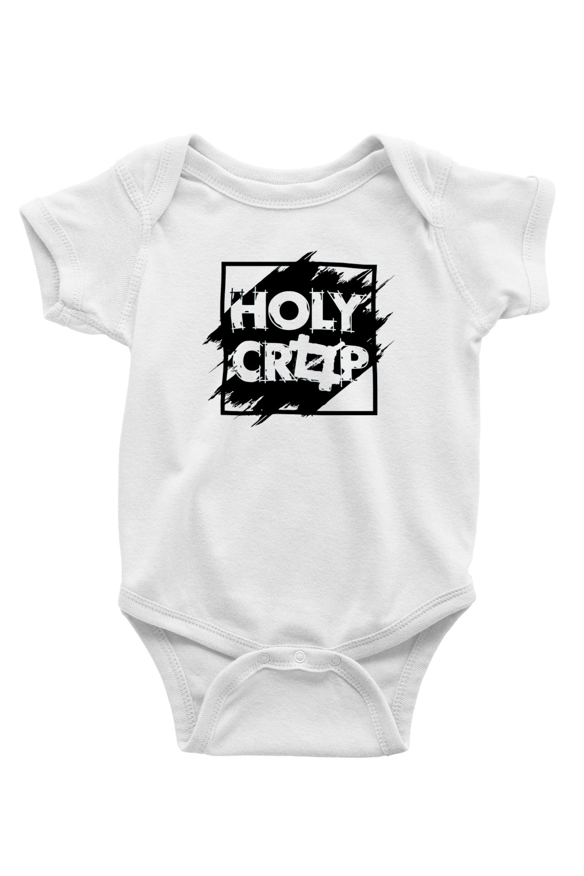 Grafiker Beyaz Bebek Body - Zıbın