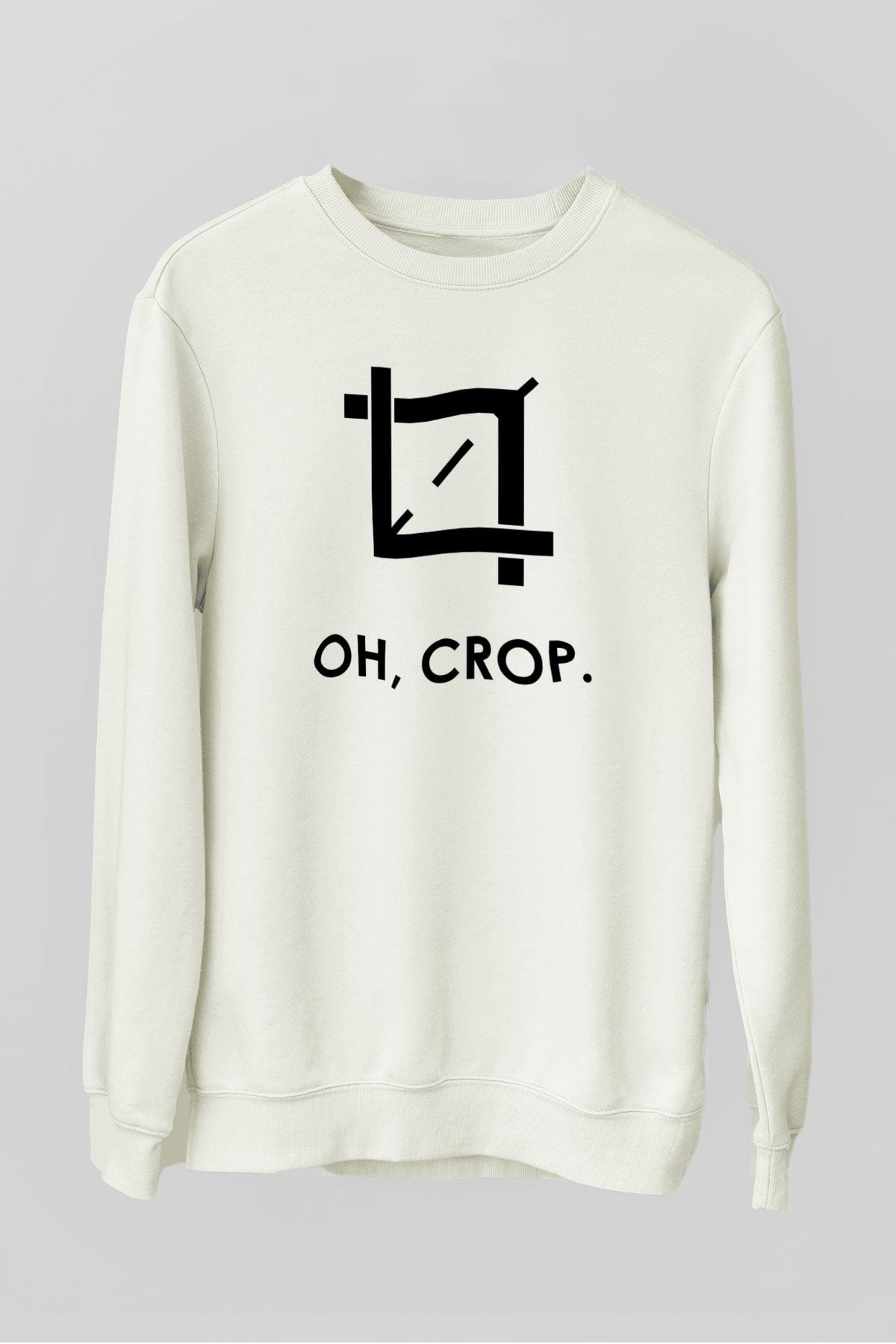 Grafiker Beyaz Unisex Sweatshirt