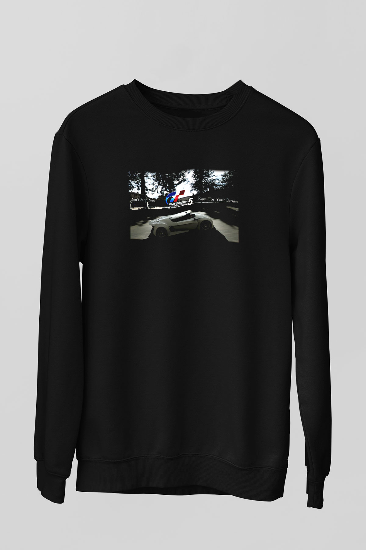 Gran Turismo Siyah Unisex Sweatshirt