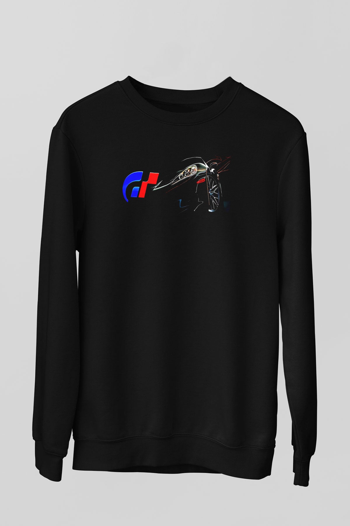 Gran Turismo Siyah Unisex Sweatshirt