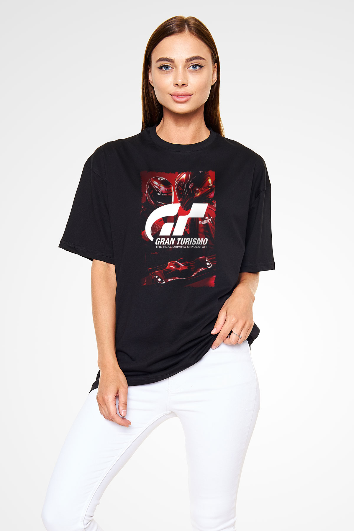 Gran Turismo Siyah Unisex Tişört T-Shirt