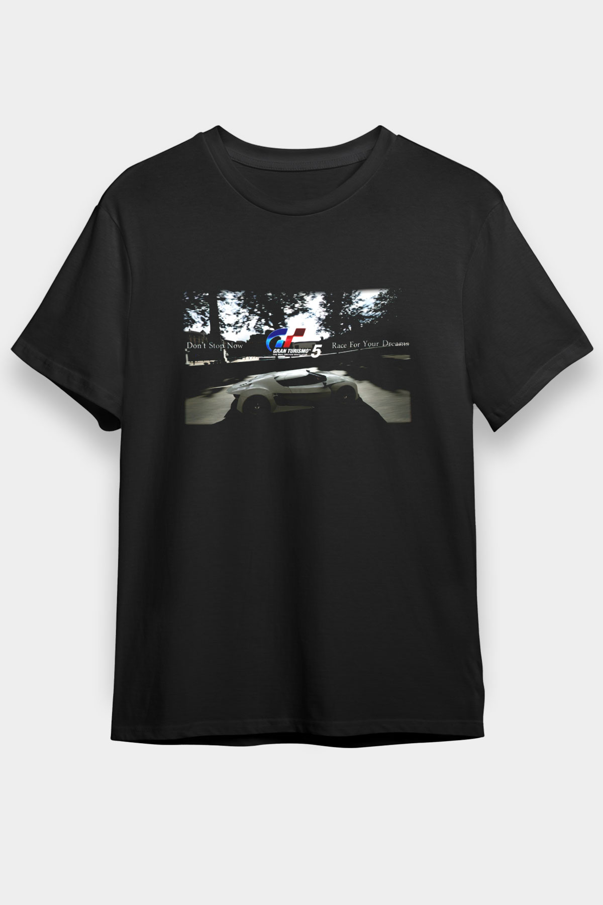 Gran Turismo Siyah Unisex Tişört T-Shirt