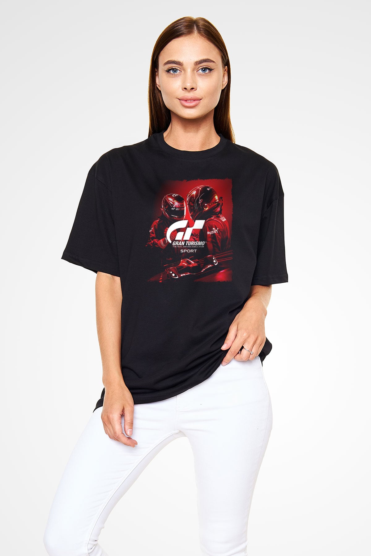 Gran Turismo Siyah Unisex Tişört T-Shirt