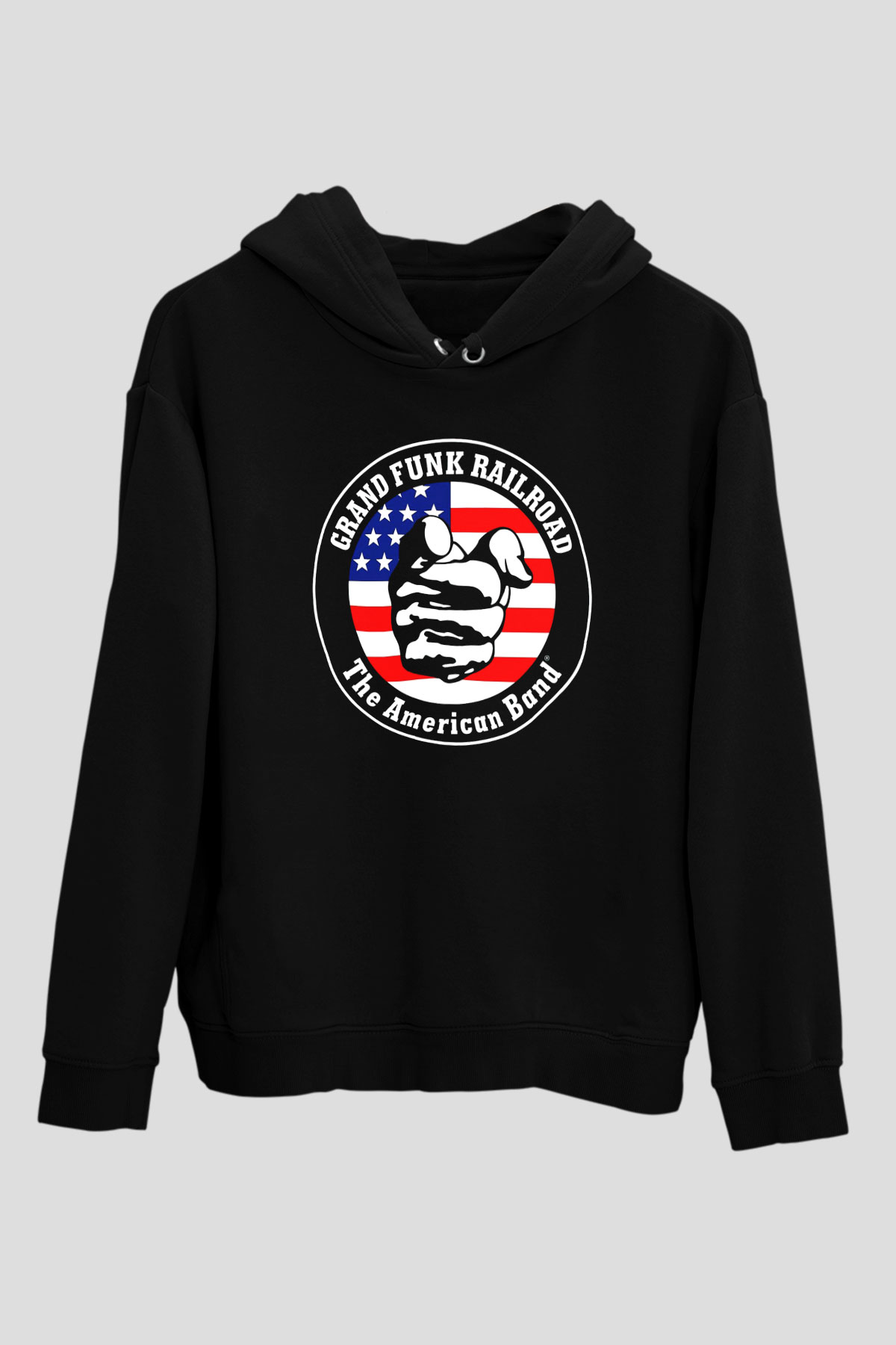 Grand Funk Railroad Siyah Unisex Hoodie