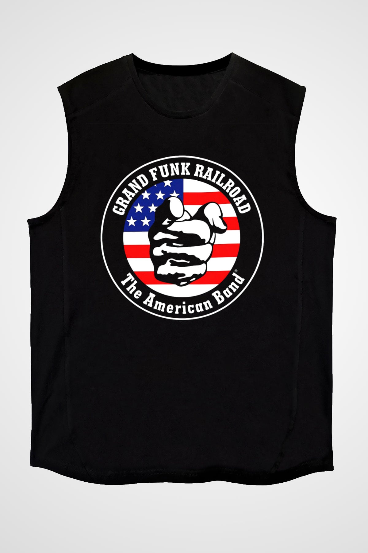 Grand Funk Railroad Siyah Unisex Kolsuz Tişört