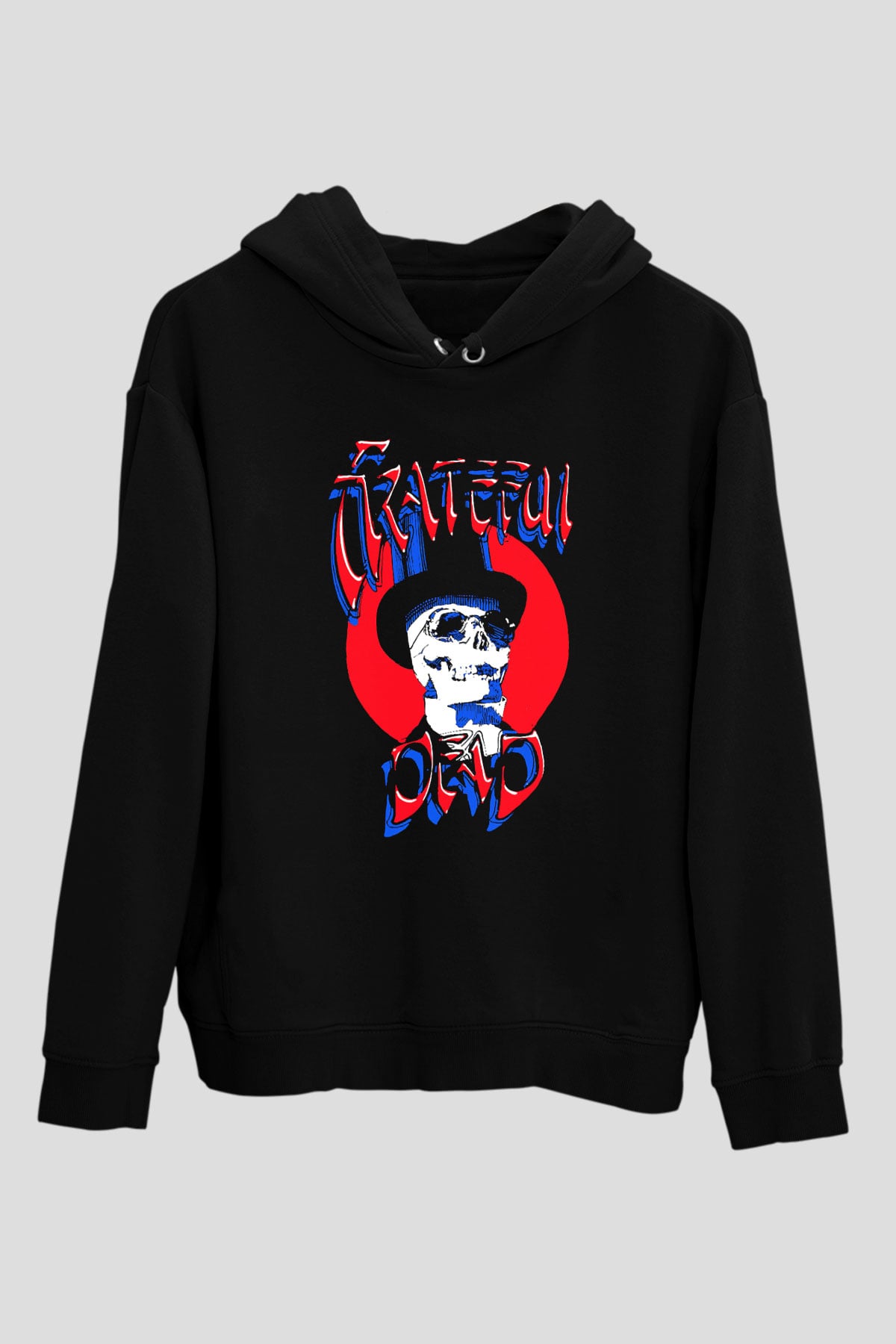Grateful Dead Siyah Unisex Hoodie