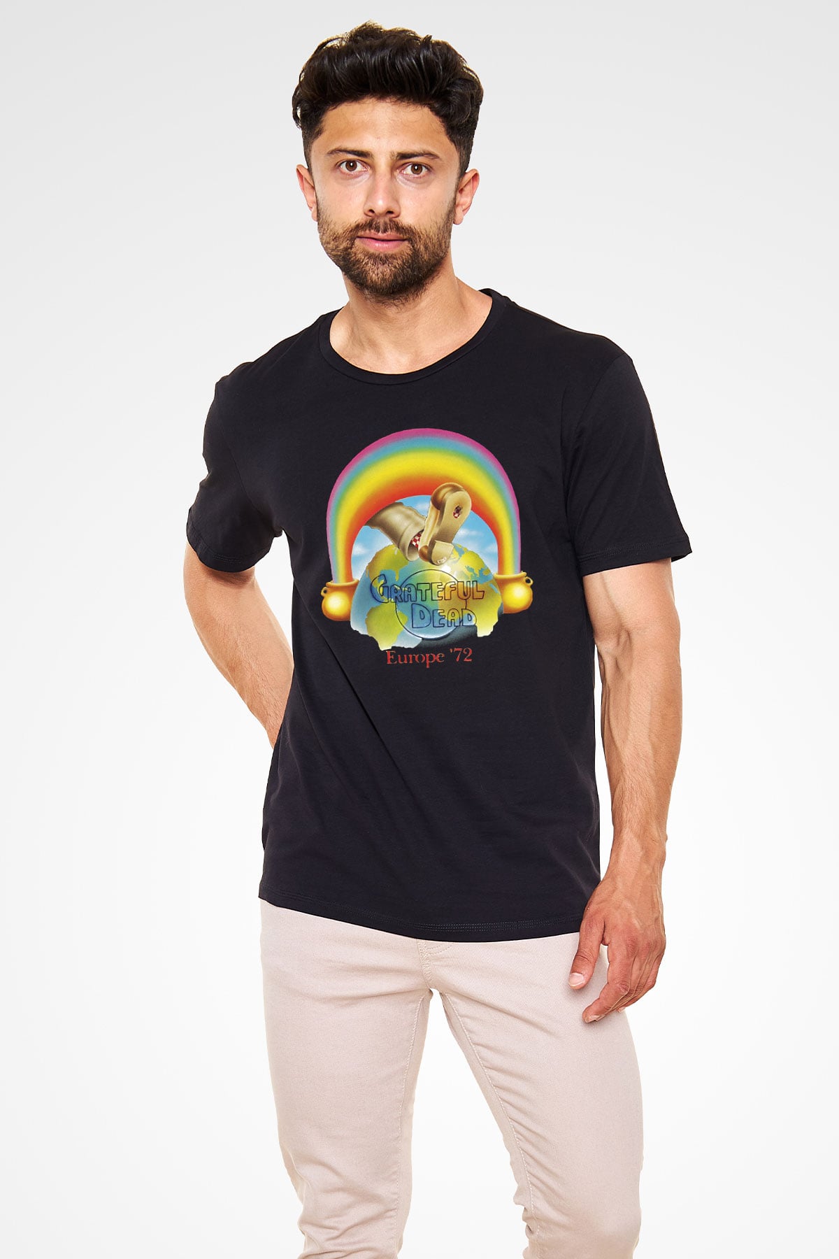 Grateful Dead Siyah Unisex Tişört T-Shirt - TişörtFabrikası