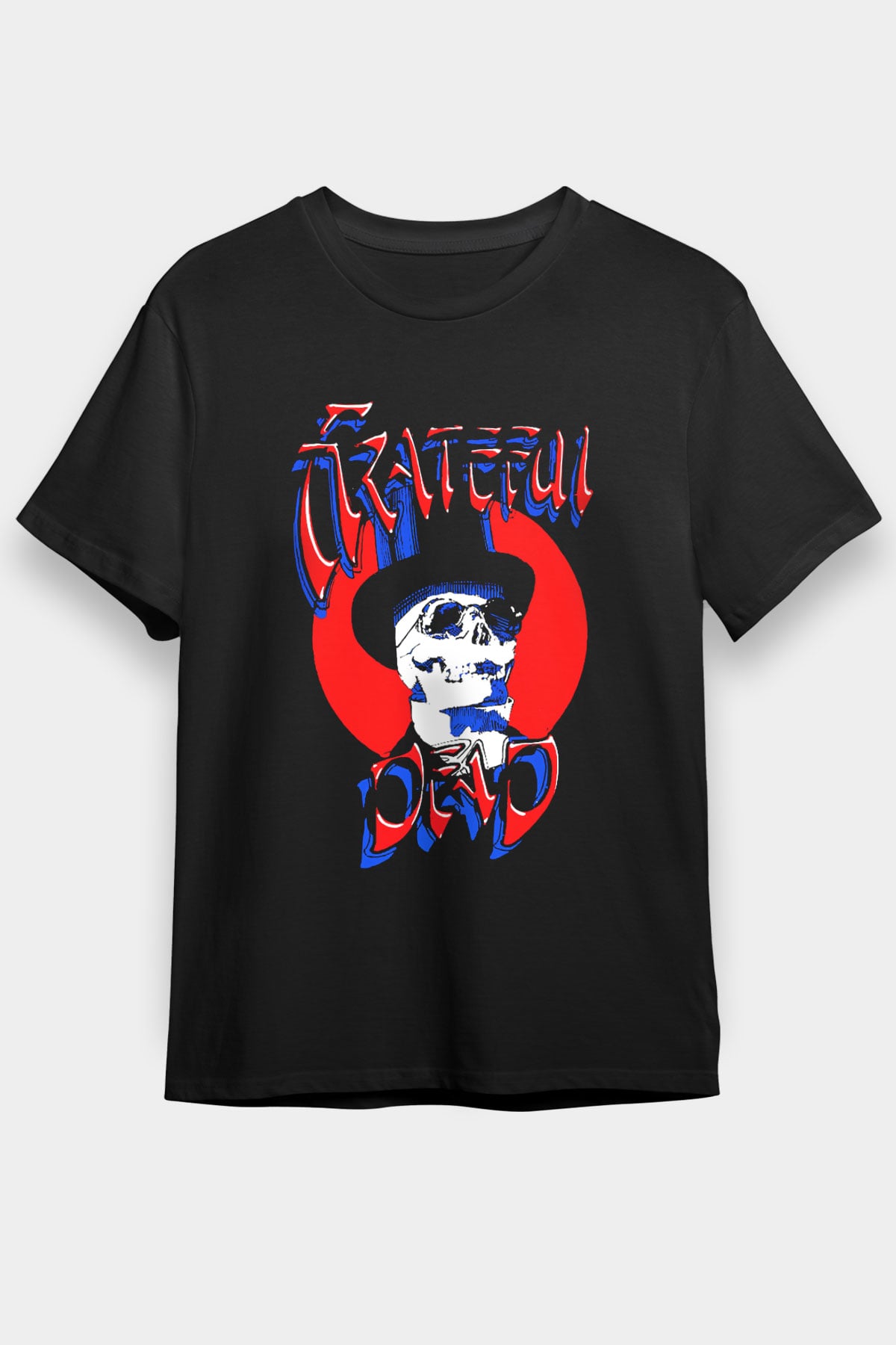 Grateful Dead Siyah Unisex Tişört T-Shirt - TişörtFabrikası