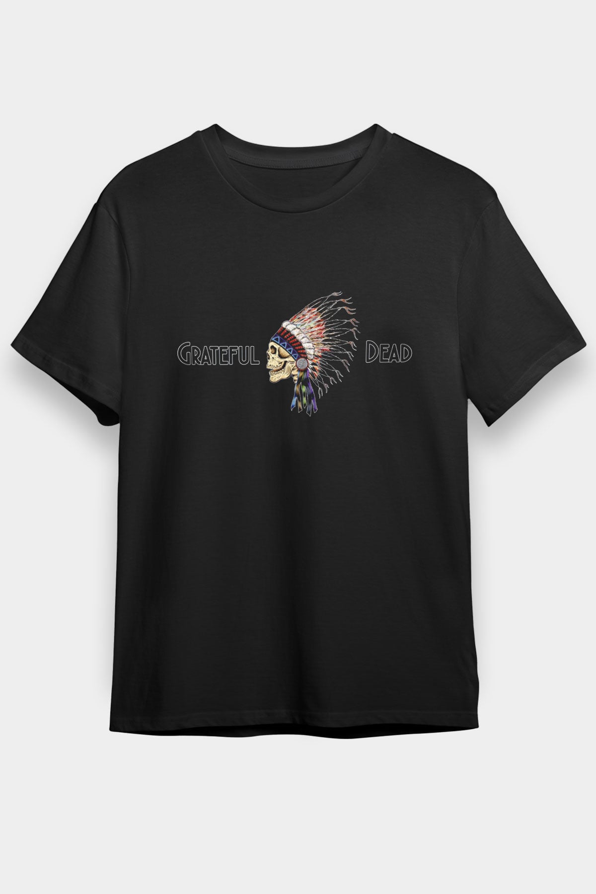 Grateful Dead Siyah Unisex Tişört T-Shirt - TişörtFabrikası