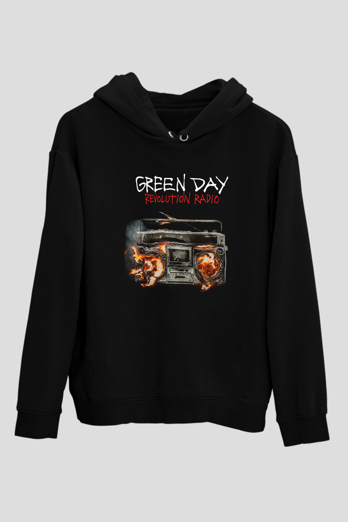 Green Day Siyah Unisex Hoodie