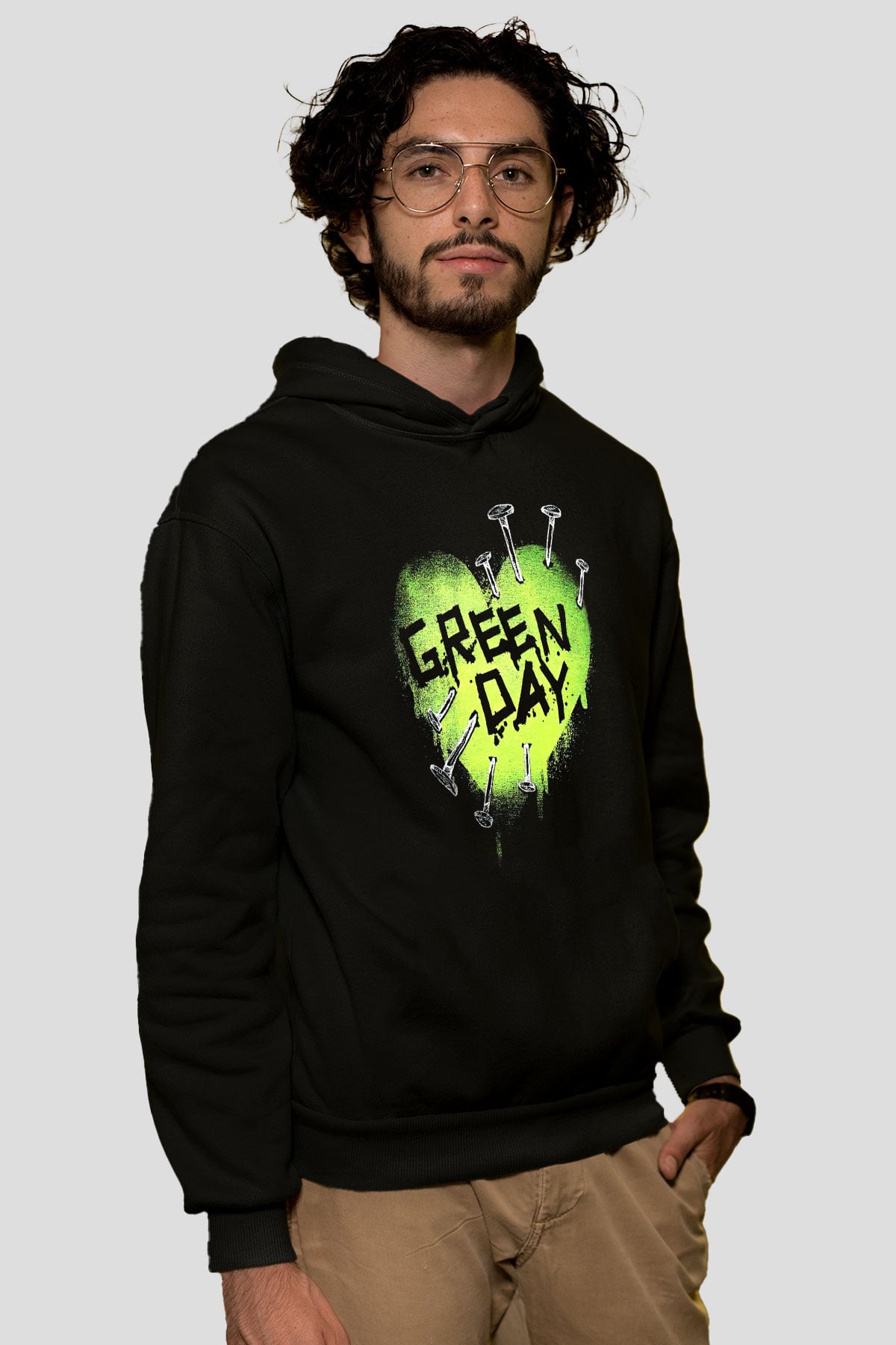 Green Day Siyah Unisex Hoodie
