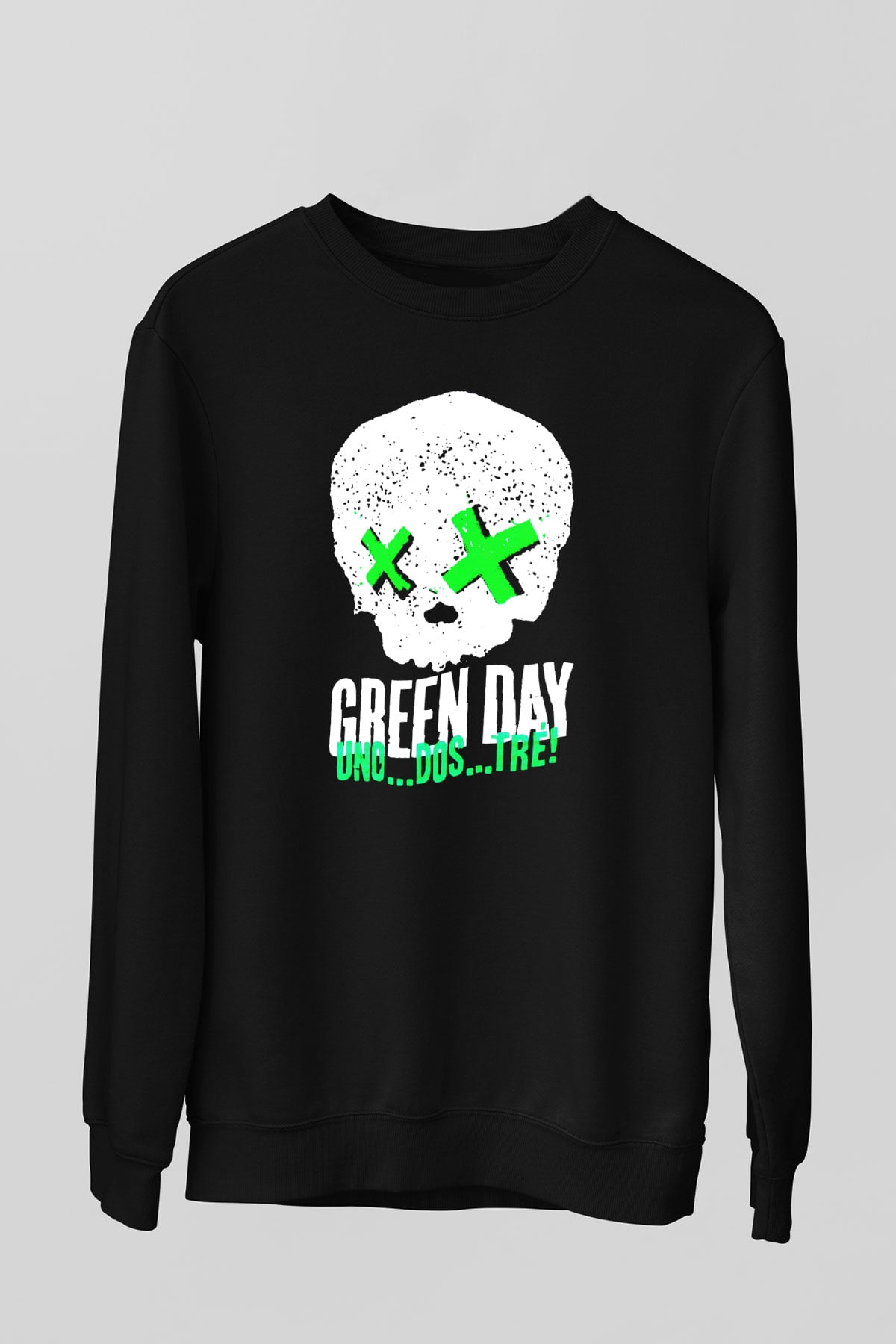 Green Day Siyah Unisex Sweatshirt