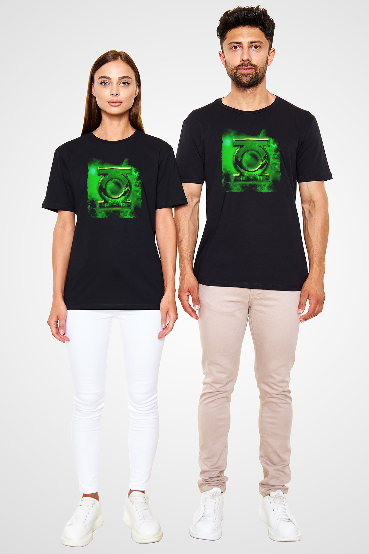 Green Lantern Siyah Unisex Tişört