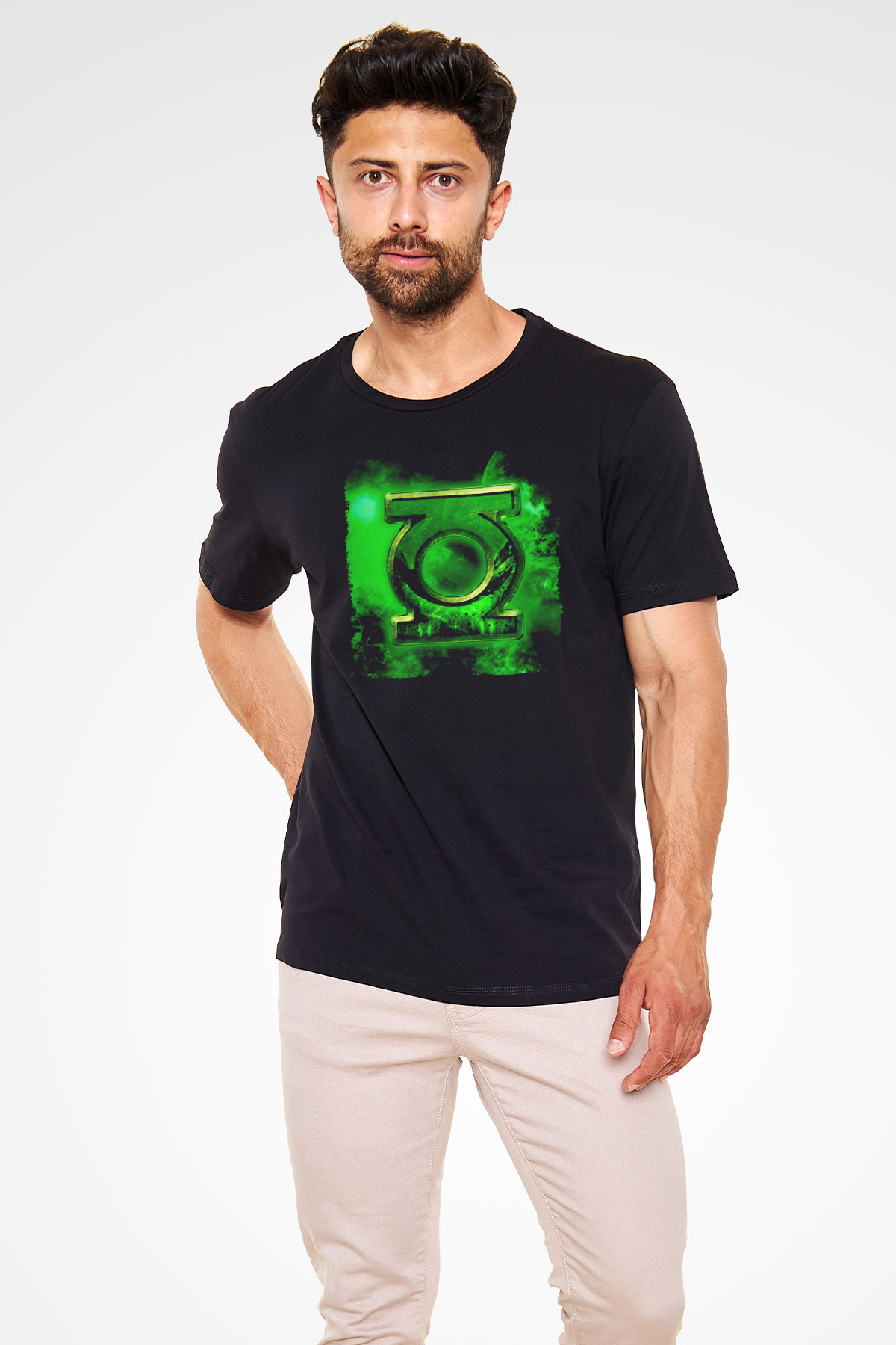 Green Lantern Siyah Unisex Tişört