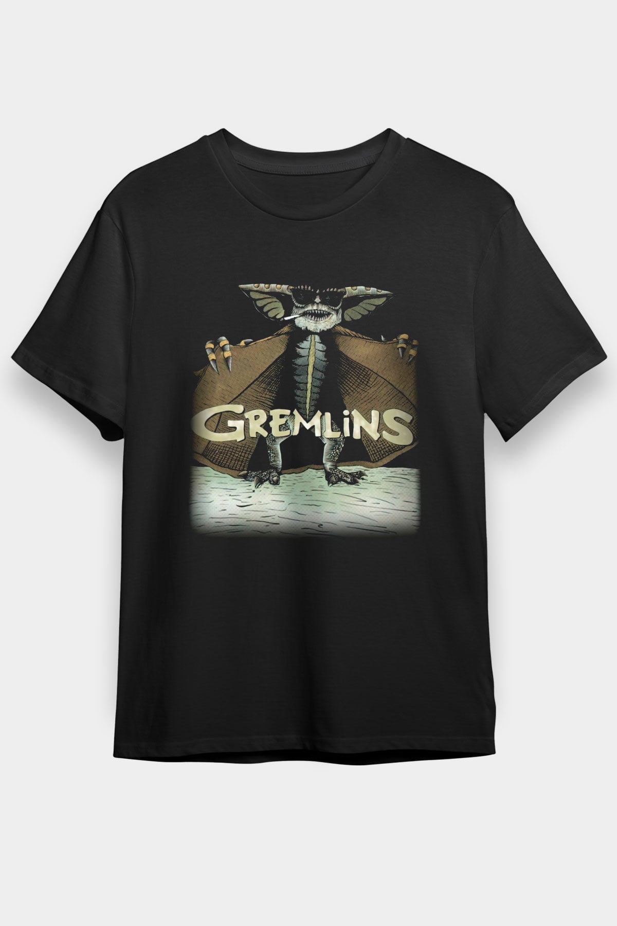Gremlins Siyah Unisex Tişört T-Shirt