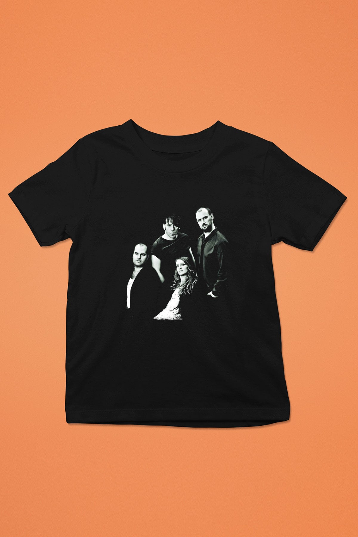 Guano Apes Baskılı Unisex Siyah Çocuk Tişört