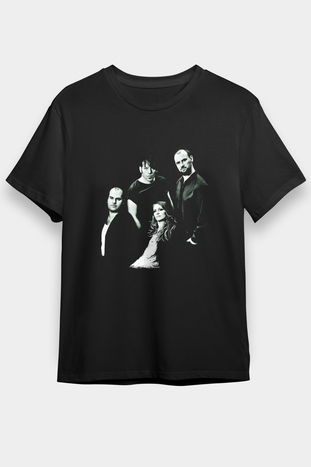 Guano Apes Baskılı Unisex Siyah Tişört